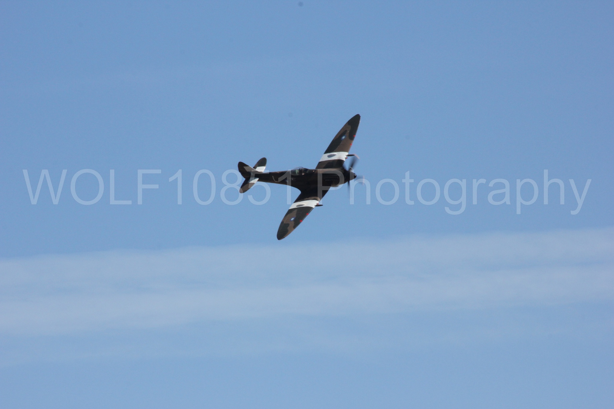 Aviation photography by WOLF10851 featuring California Capital Airshow 2012, Supermarine Spitfire.