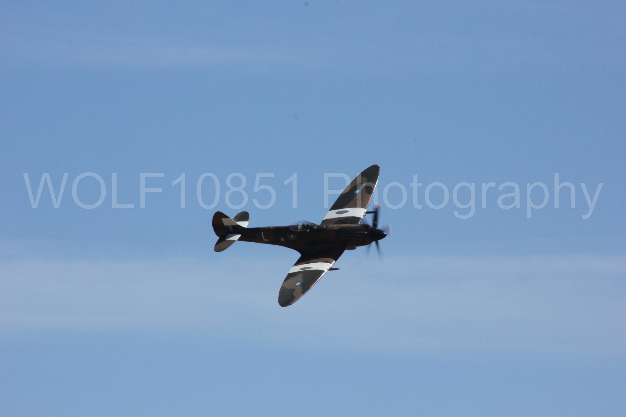Aviation photography by WOLF10851 featuring California Capital Airshow 2012, Supermarine Spitfire.