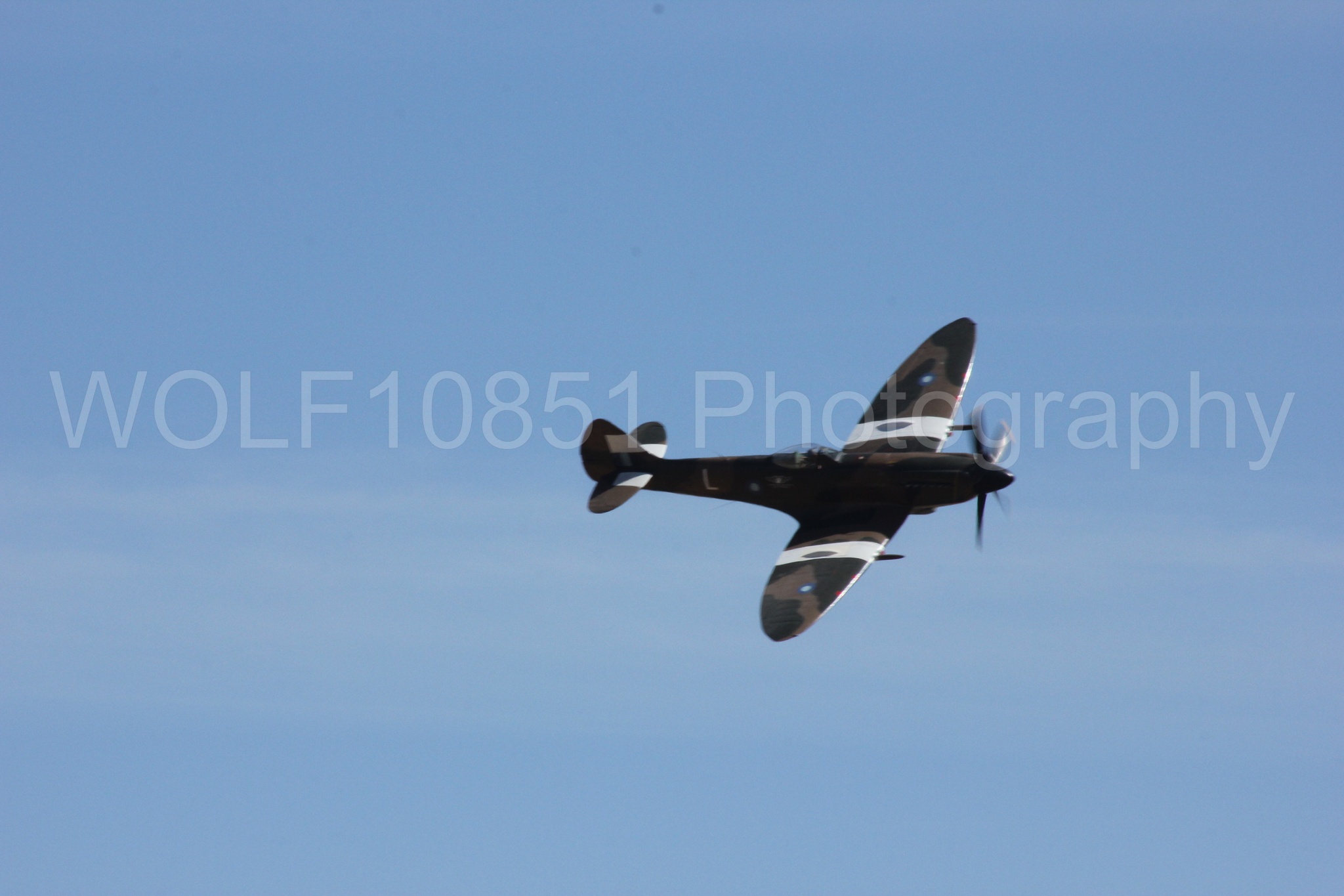Aviation photography by WOLF10851 featuring California Capital Airshow 2012, Supermarine Spitfire.