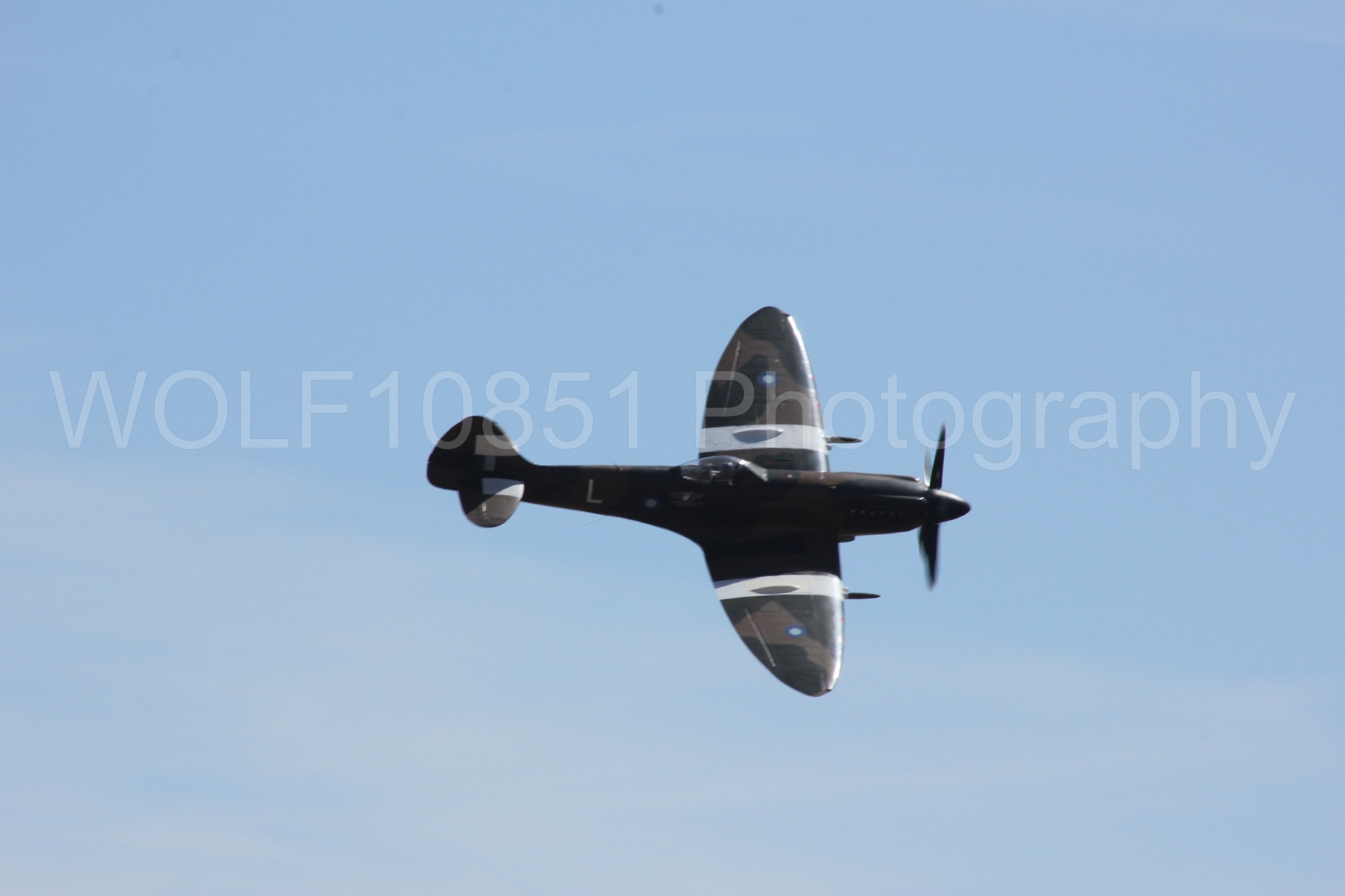 Aviation photography by WOLF10851 featuring California Capital Airshow 2012, Supermarine Spitfire.