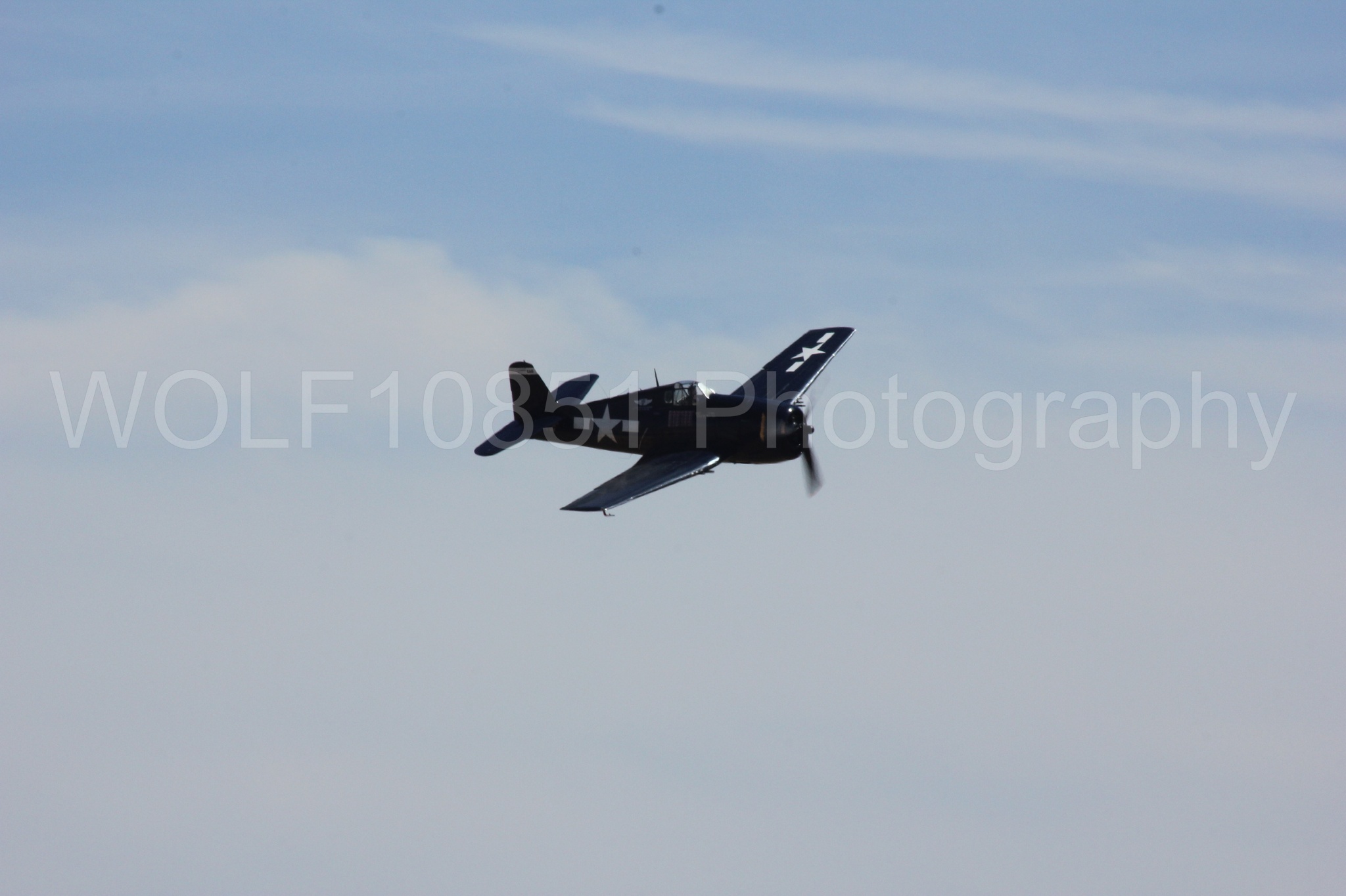 Aviation photography by WOLF10851 featuring f-6f HellCat, California Capital Airshow 2012.