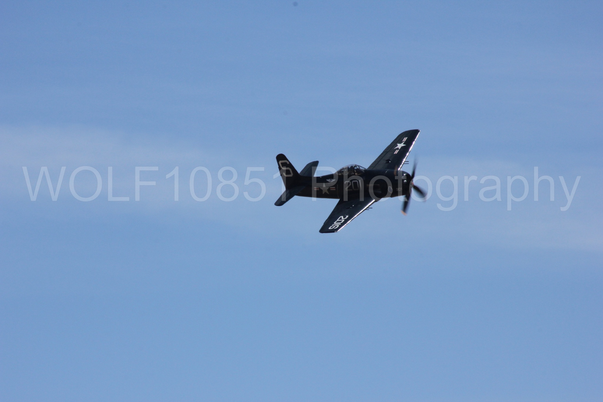 Aviation photography by WOLF10851 featuring f-8f Bearcat, California Capital Airshow 2012.