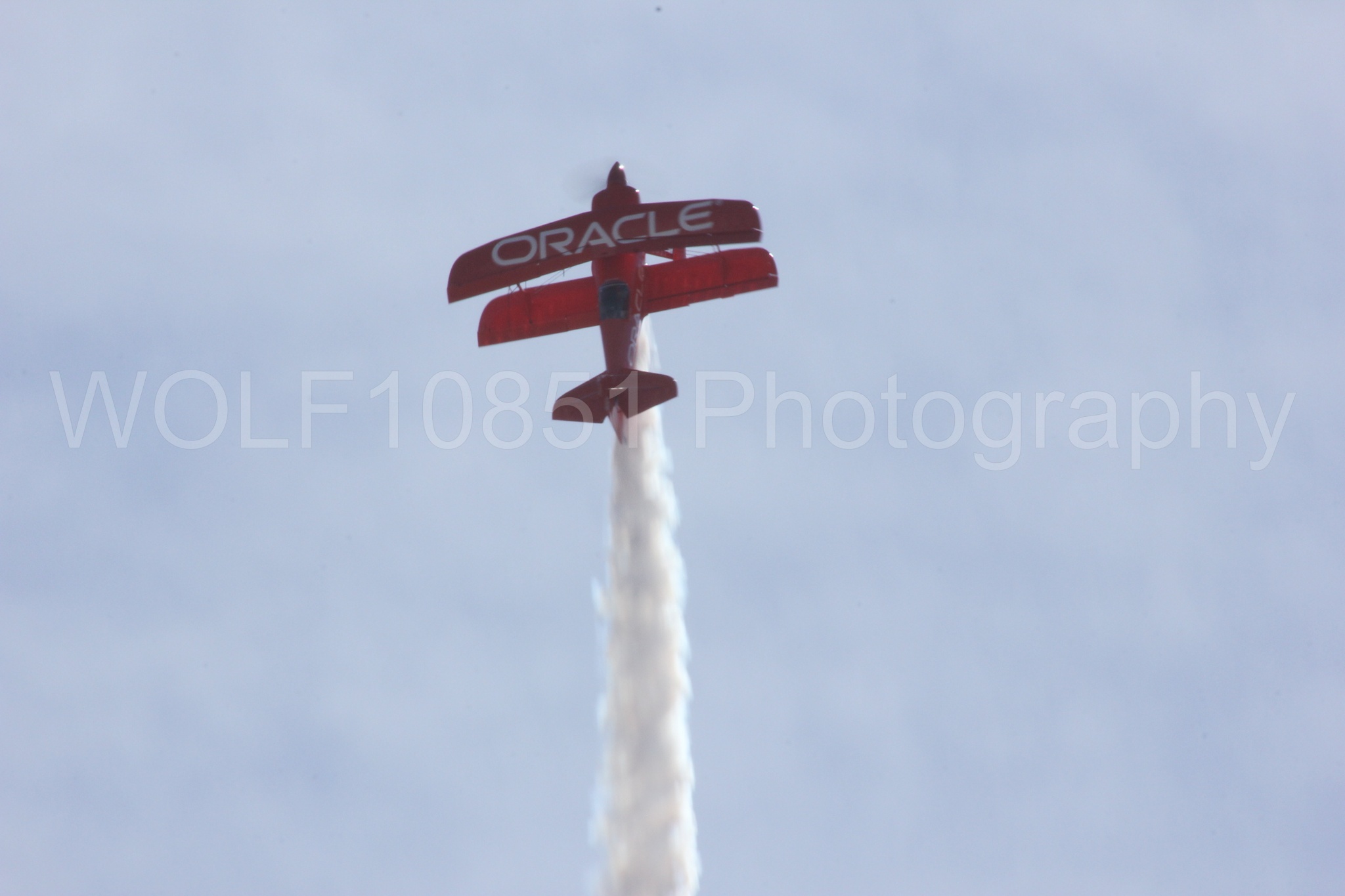 Aviation photography by WOLF10851 featuring California Capital Airshow 2012, Sean Tucker, Oracle, Team Oracle, Aviation Specialties Unlimited Challenger III.