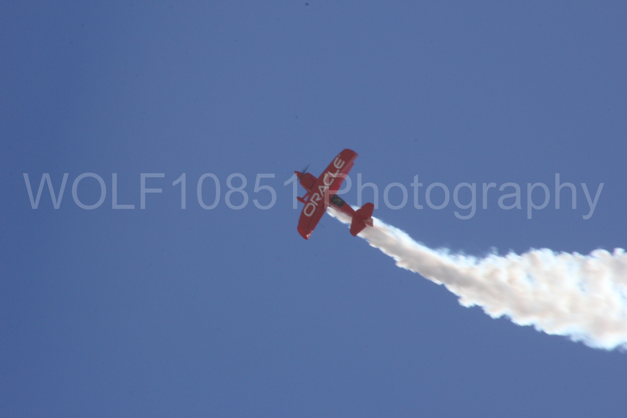 Aviation photography by WOLF10851 featuring California Capital Airshow 2012, Sean Tucker, Oracle, Team Oracle, Aviation Specialties Unlimited Challenger III.
