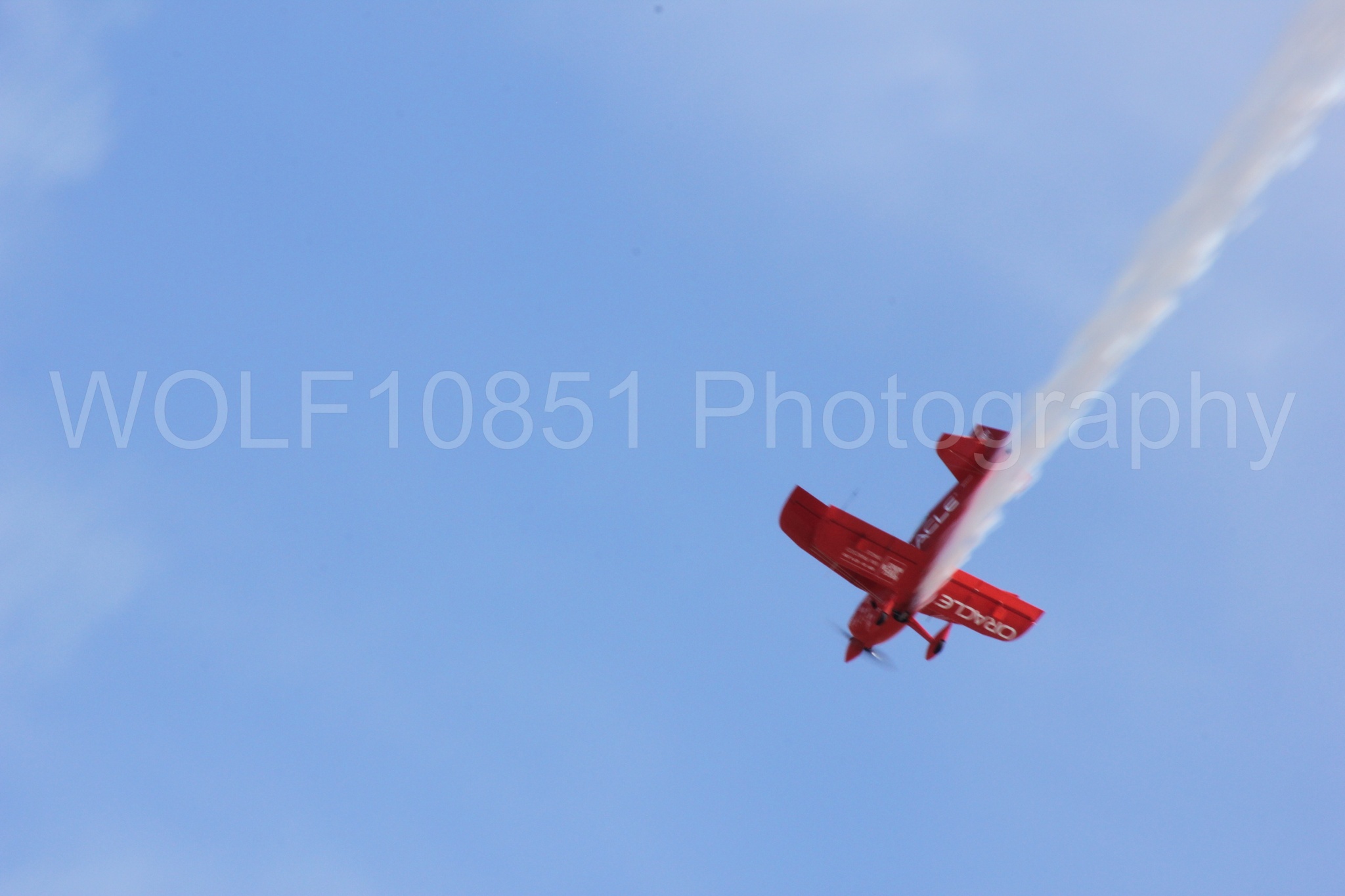 Aviation photography by WOLF10851 featuring California Capital Airshow 2012, Sean Tucker, Oracle, Team Oracle, Aviation Specialties Unlimited Challenger III.