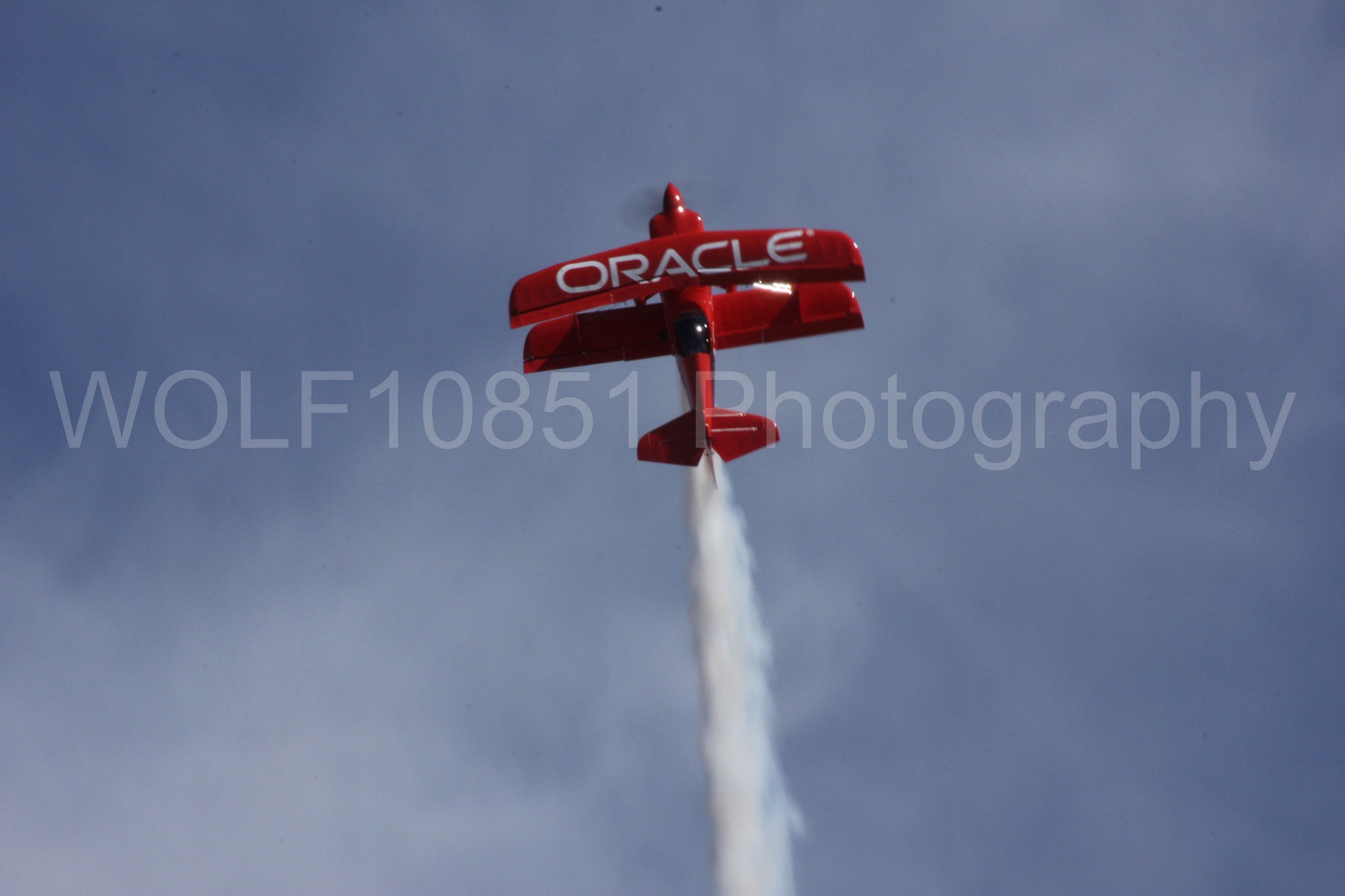 Aviation photography by WOLF10851 featuring California Capital Airshow 2012, Sean Tucker, Oracle, Team Oracle, Aviation Specialties Unlimited Challenger III.