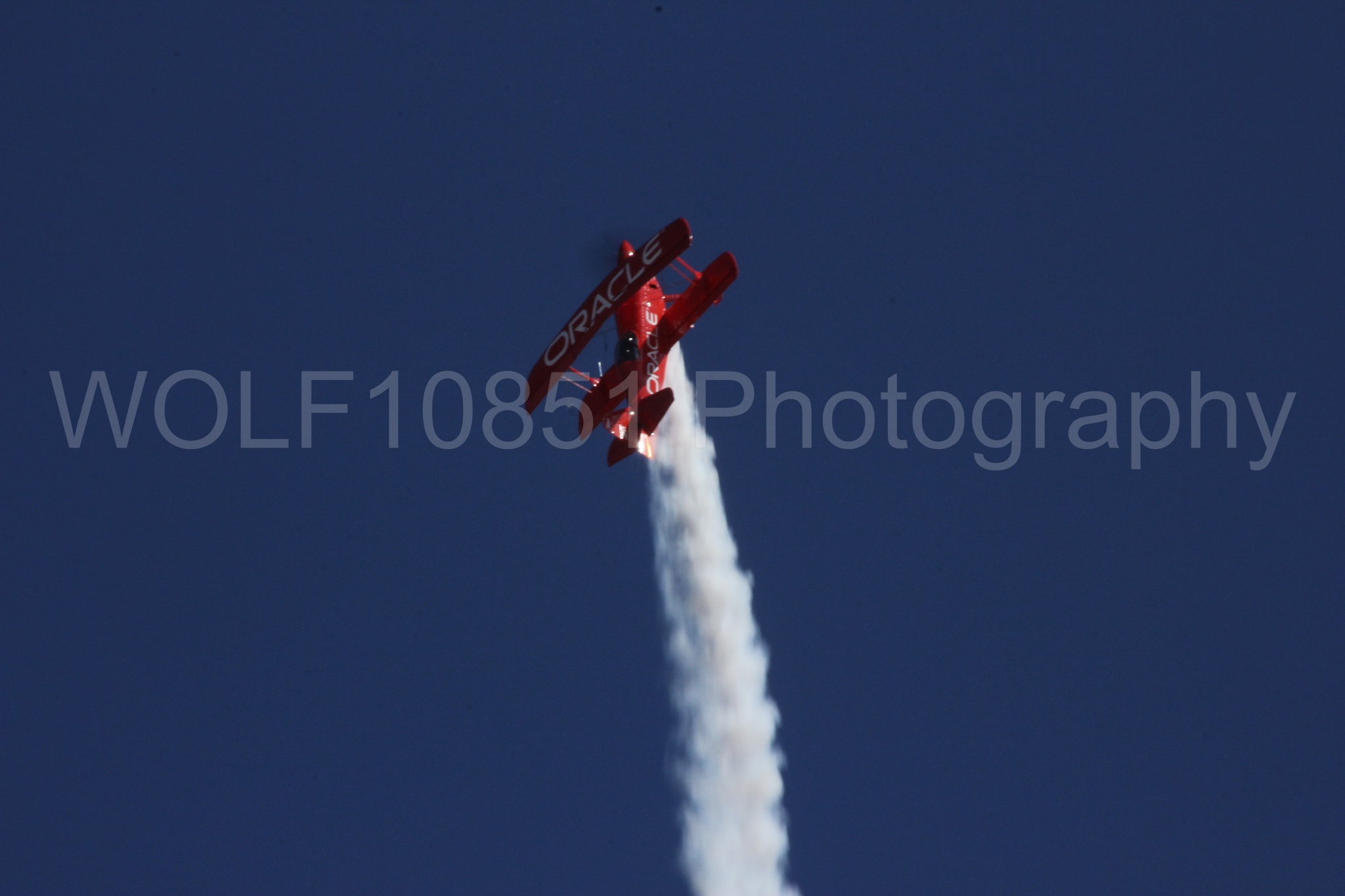 Aviation photography by WOLF10851 featuring California Capital Airshow 2012, Sean Tucker, Oracle, Team Oracle, Aviation Specialties Unlimited Challenger III.