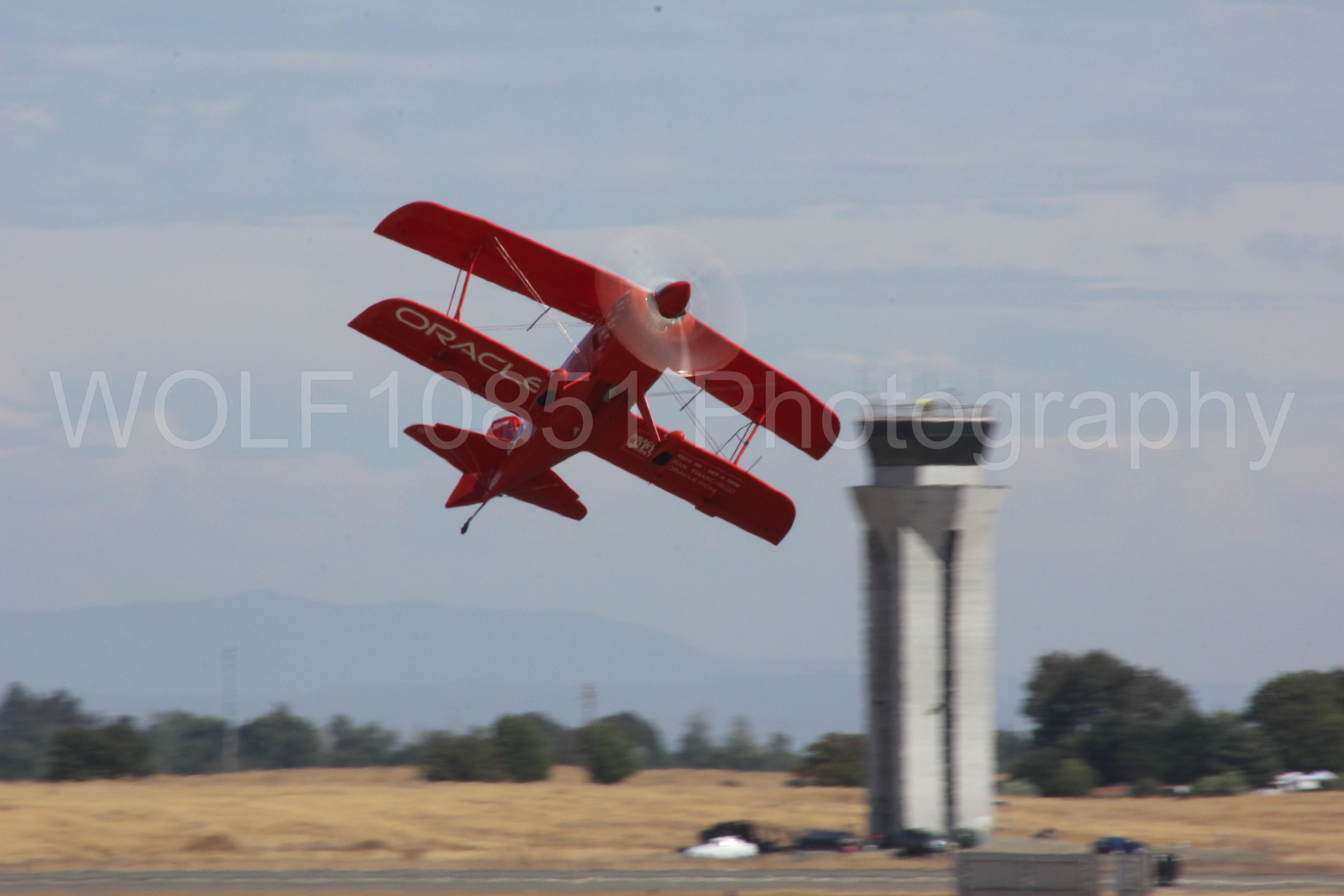 Aviation photography by WOLF10851 featuring California Capital Airshow 2012, Sean Tucker, Oracle, Team Oracle, Aviation Specialties Unlimited Challenger III.