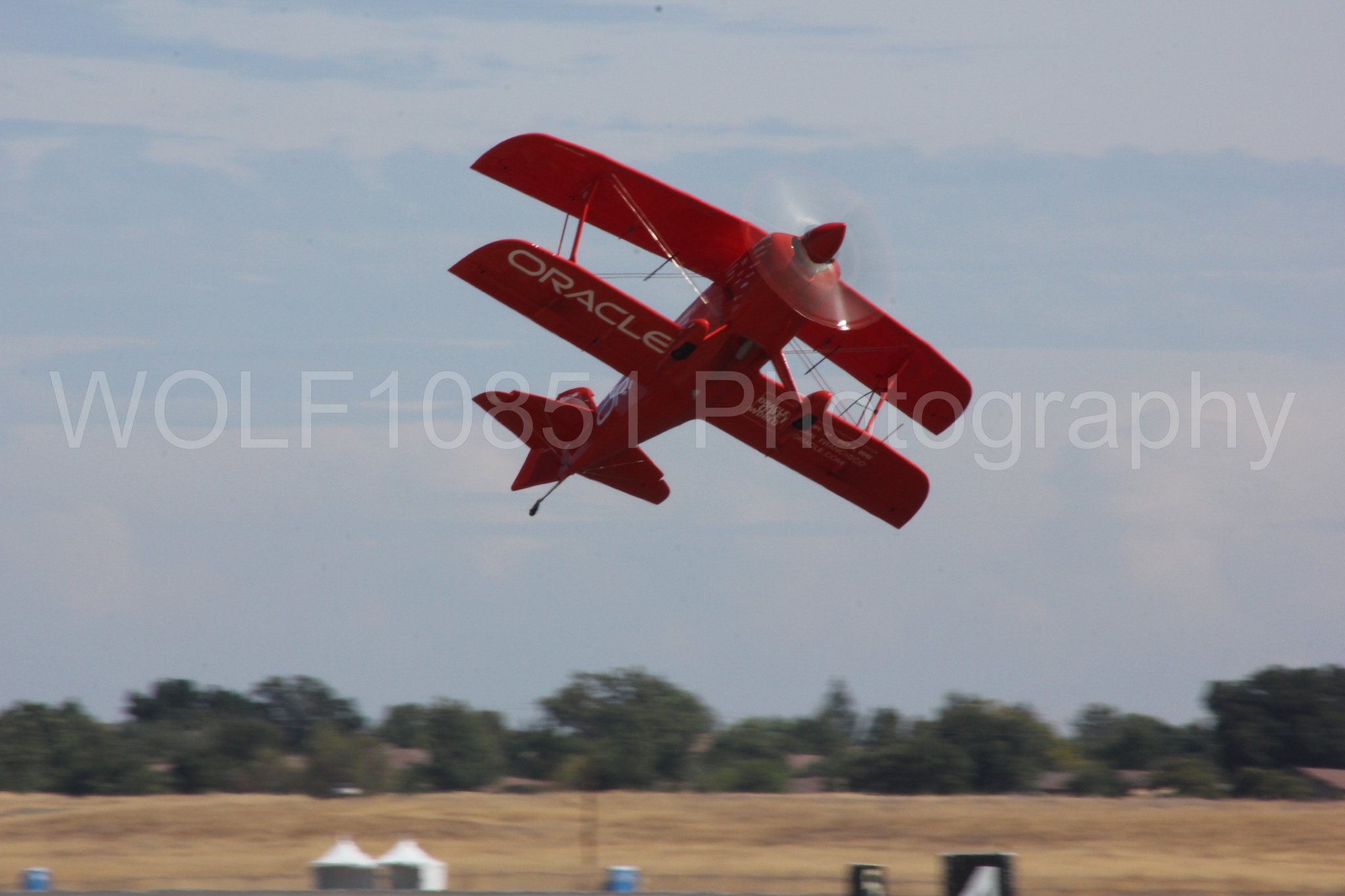 Aviation photography by WOLF10851 featuring California Capital Airshow 2012, Sean Tucker, Oracle, Team Oracle, Aviation Specialties Unlimited Challenger III.