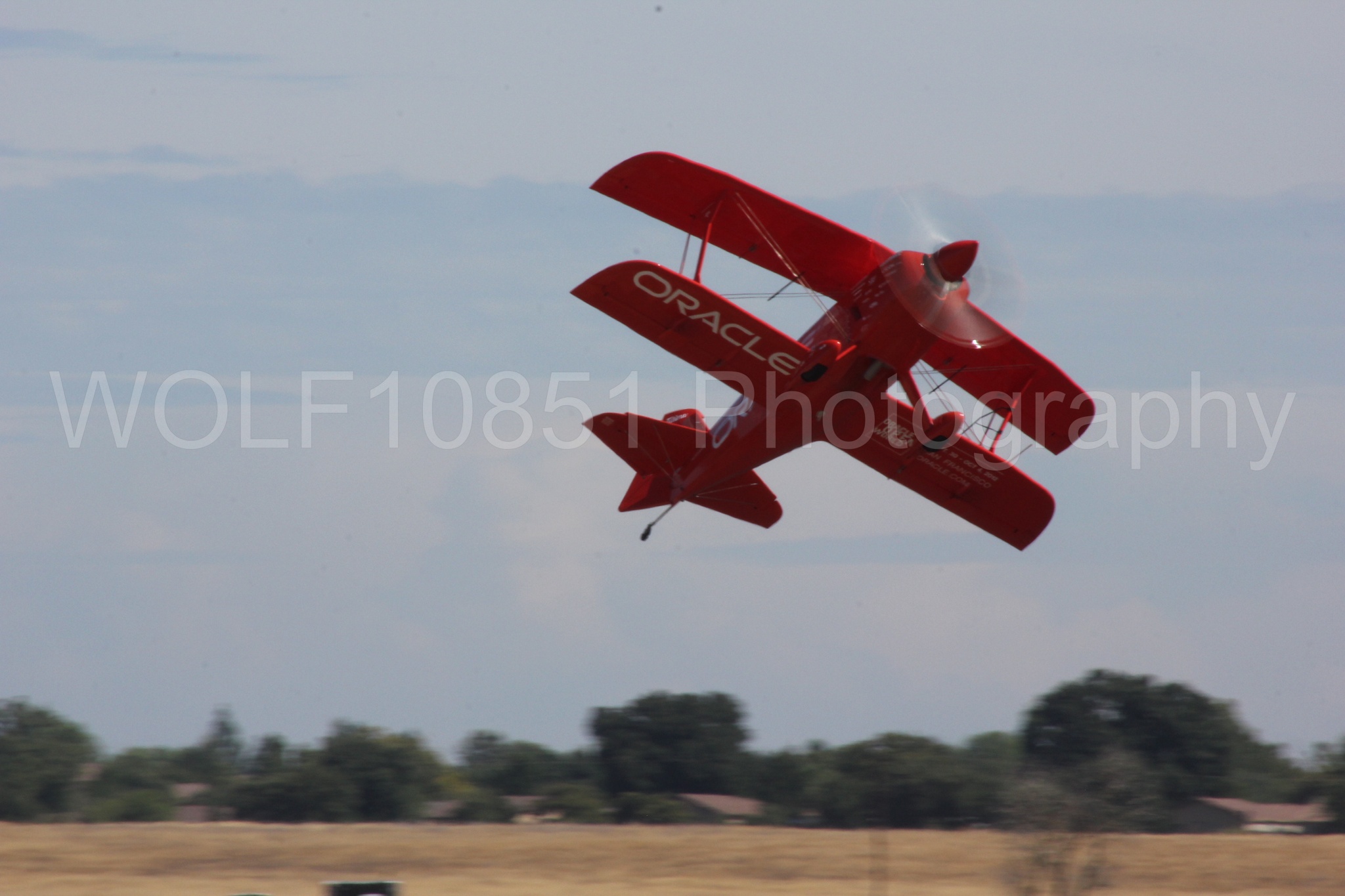 Aviation photography by WOLF10851 featuring California Capital Airshow 2012, Sean Tucker, Oracle, Team Oracle, Aviation Specialties Unlimited Challenger III.