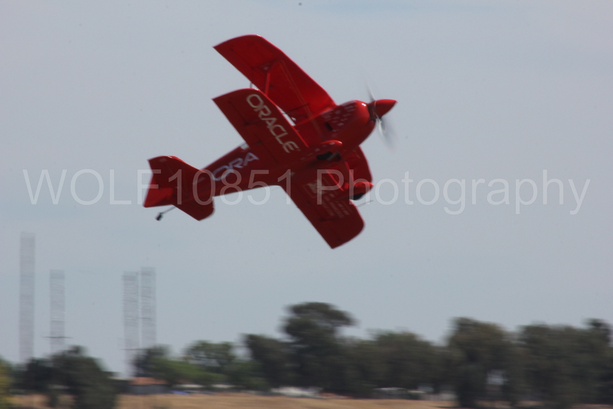 Aviation photography by WOLF10851 featuring California Capital Airshow 2012, Sean Tucker, Oracle, Team Oracle, Aviation Specialties Unlimited Challenger III.