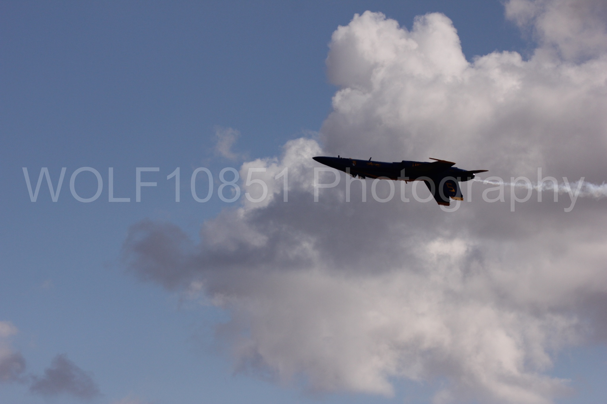 Aviation photography by WOLF10851 featuring F-18 Hornet, Blue Angels, California Capital Airshow 2016, Blue and Gold.