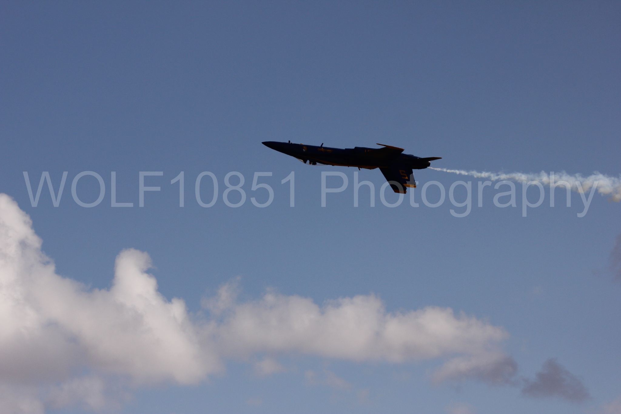 Aviation photography by WOLF10851 featuring F-18 Hornet, Blue Angels, California Capital Airshow 2016, Blue and Gold.