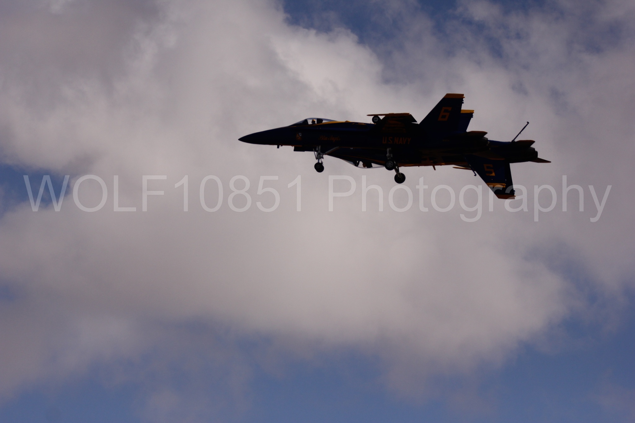 Aviation photography by WOLF10851 featuring F-18 Hornet, Blue Angels, California Capital Airshow 2016, Blue and Gold.