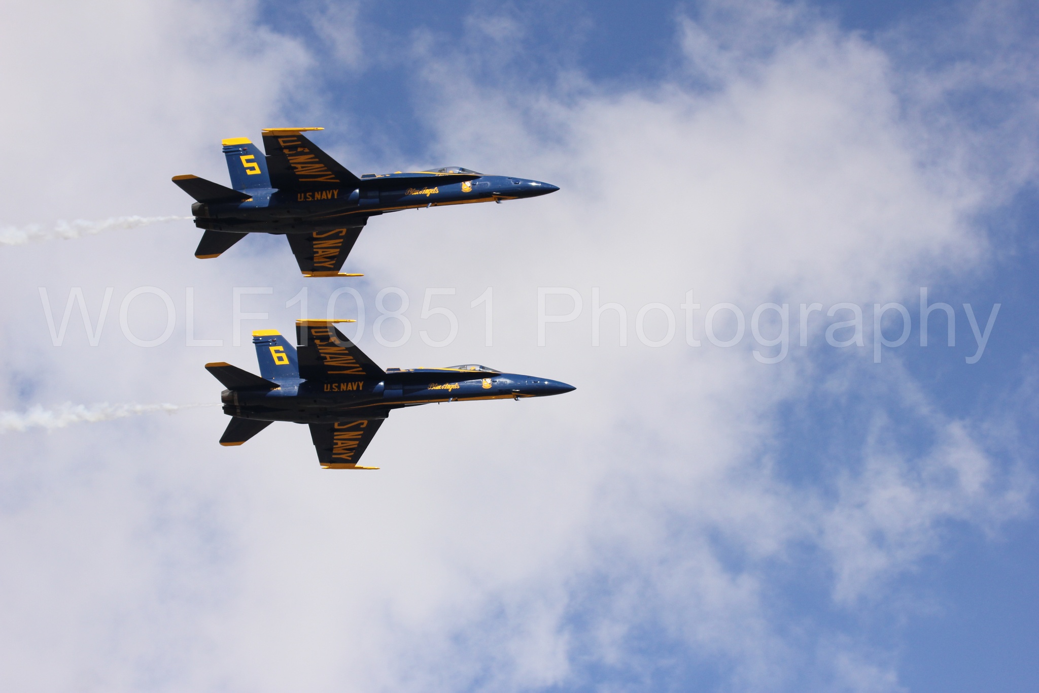 Aviation photography by WOLF10851 featuring F-18 Hornet, Blue Angels, California Capital Airshow 2016, Blue and Gold.