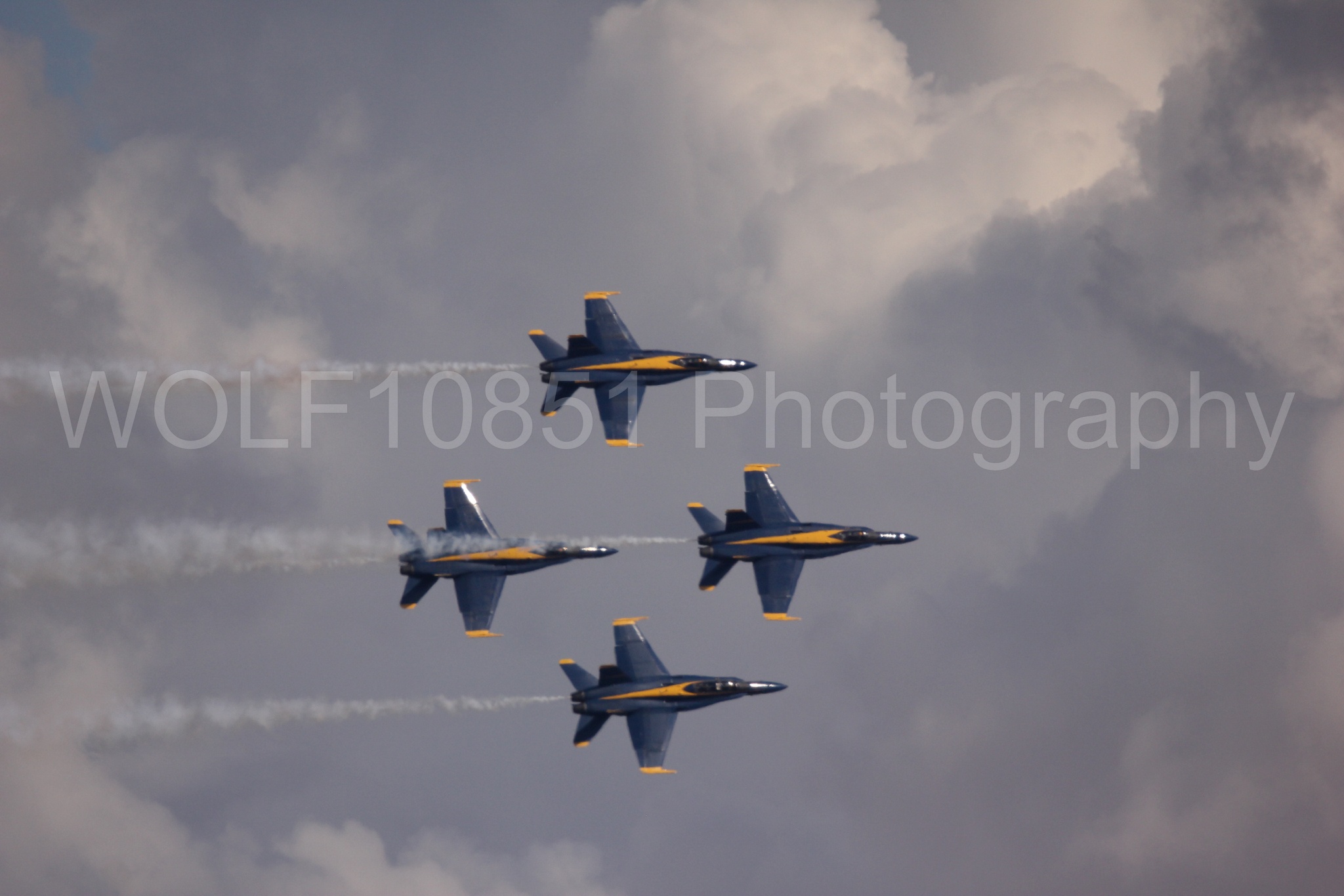 Aviation photography by WOLF10851 featuring F-18 Hornet, Blue Angels, California Capital Airshow 2016, Blue and Gold.