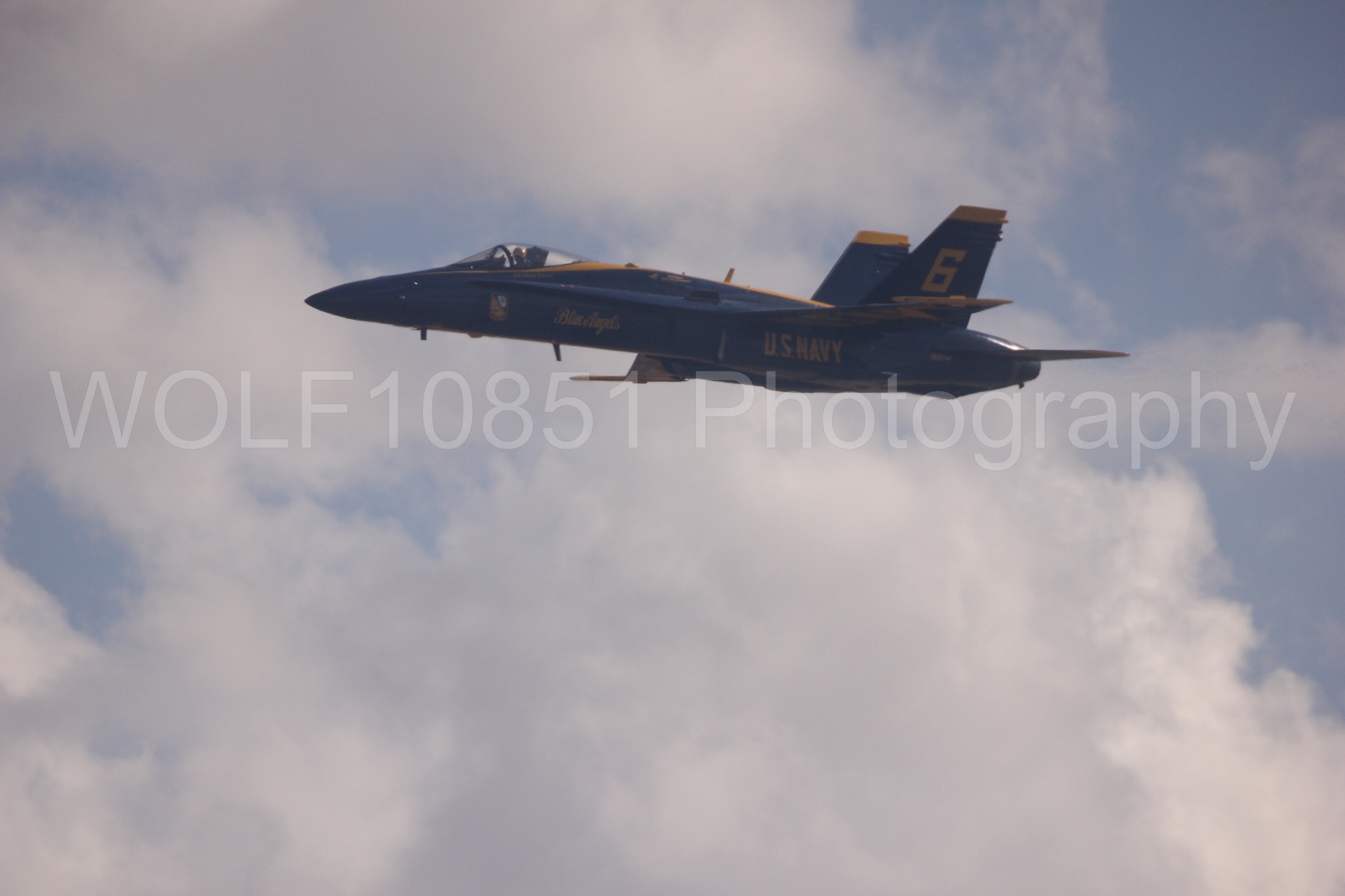 Aviation photography by WOLF10851 featuring F-18 Hornet, Blue Angels, California Capital Airshow 2016, Blue and Gold.