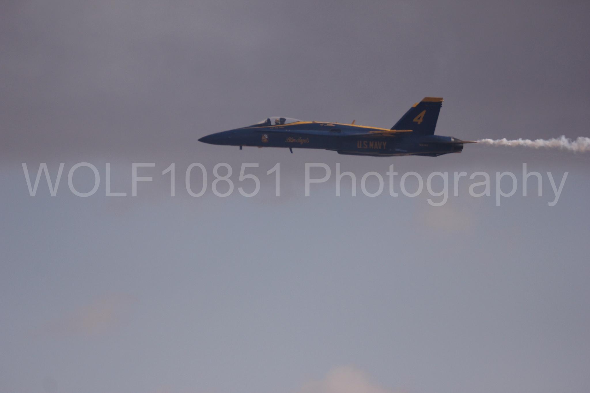 Aviation photography by WOLF10851 featuring F-18 Hornet, Blue Angels, California Capital Airshow 2016, Blue and Gold.