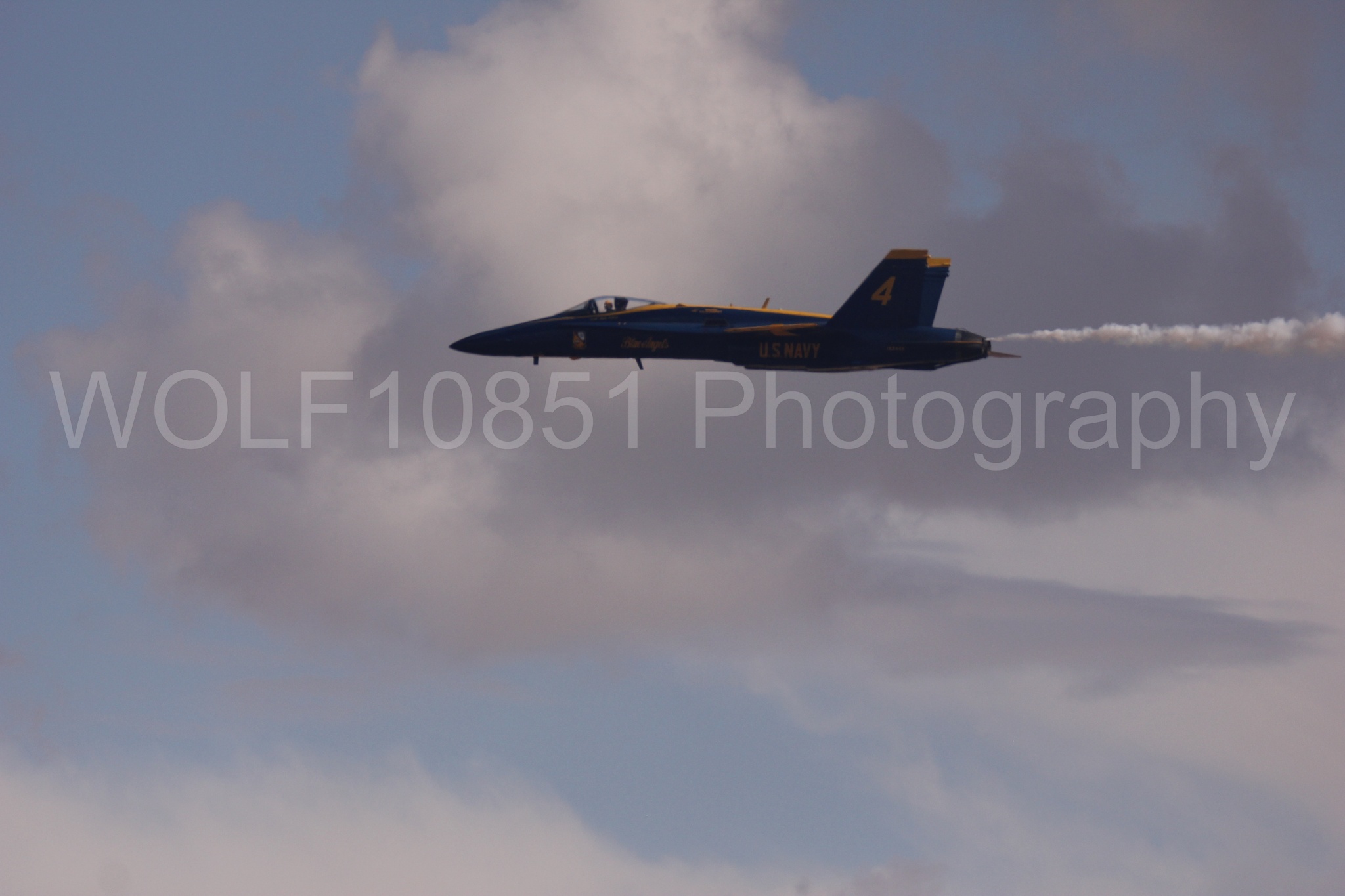 Aviation photography by WOLF10851 featuring F-18 Hornet, Blue Angels, California Capital Airshow 2016, Blue and Gold.