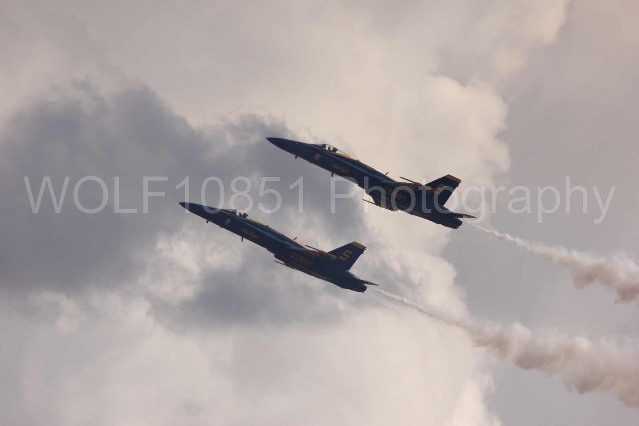 Aviation photography by WOLF10851 featuring F-18 Hornet, Blue Angels, California Capital Airshow 2016, Blue and Gold.