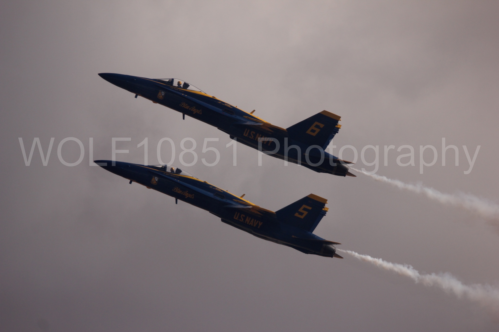 Aviation photography by WOLF10851 featuring F-18 Hornet, Blue Angels, California Capital Airshow 2016, Blue and Gold.