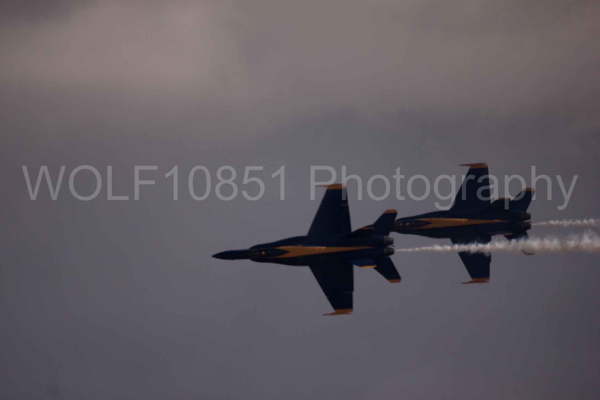 Aviation photography by WOLF10851 featuring F-18 Hornet, Blue Angels, California Capital Airshow 2016, Blue and Gold.