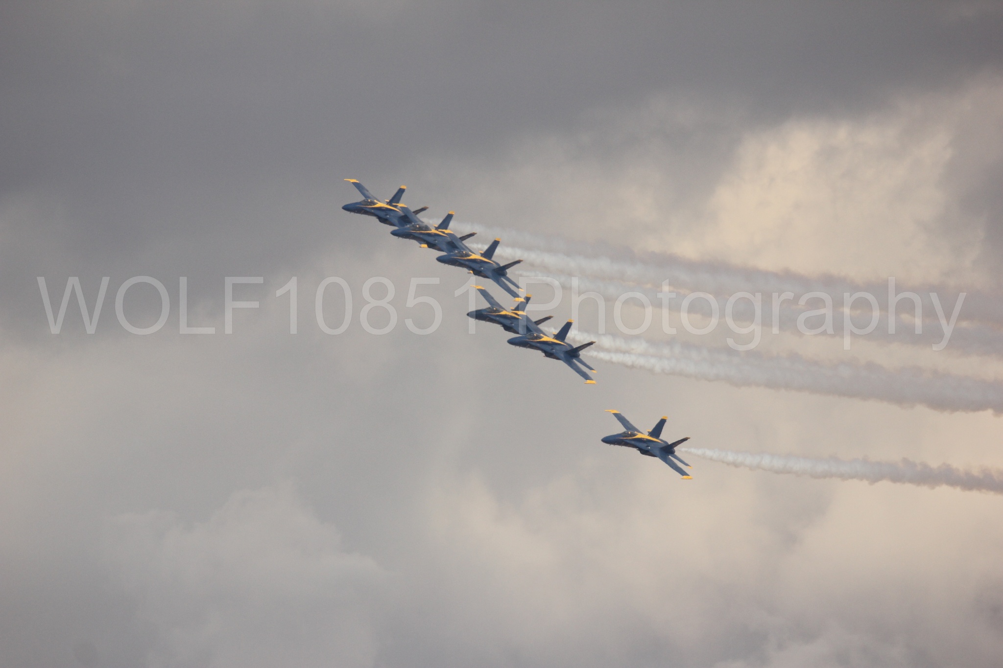 Aviation photography by WOLF10851 featuring F-18 Hornet, Blue Angels, California Capital Airshow 2016, Blue and Gold.