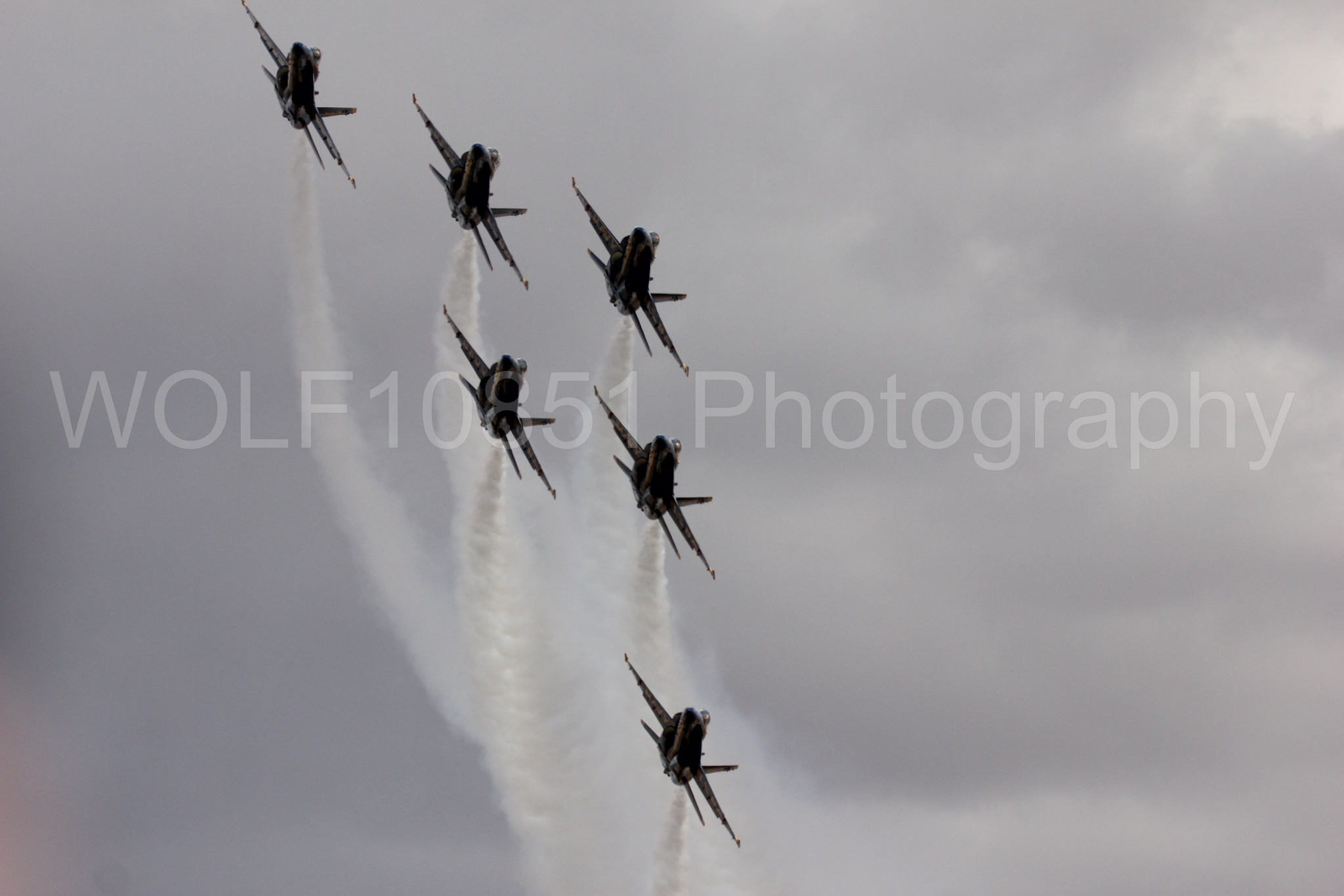 Aviation photography by WOLF10851 featuring F-18 Hornet, Blue Angels, California Capital Airshow 2016, Blue and Gold.