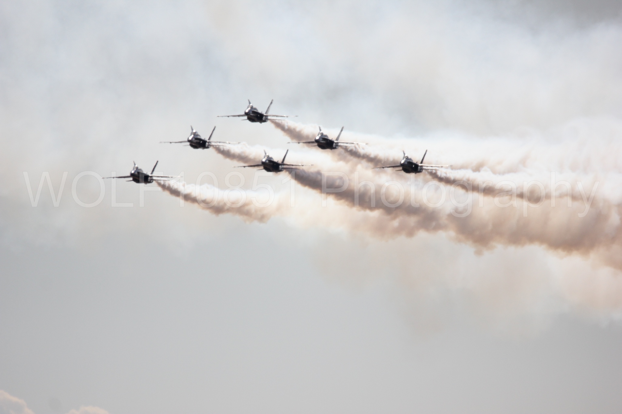 Aviation photography by WOLF10851 featuring F-18 Hornet, Blue Angels, California Capital Airshow 2016, Blue and Gold.