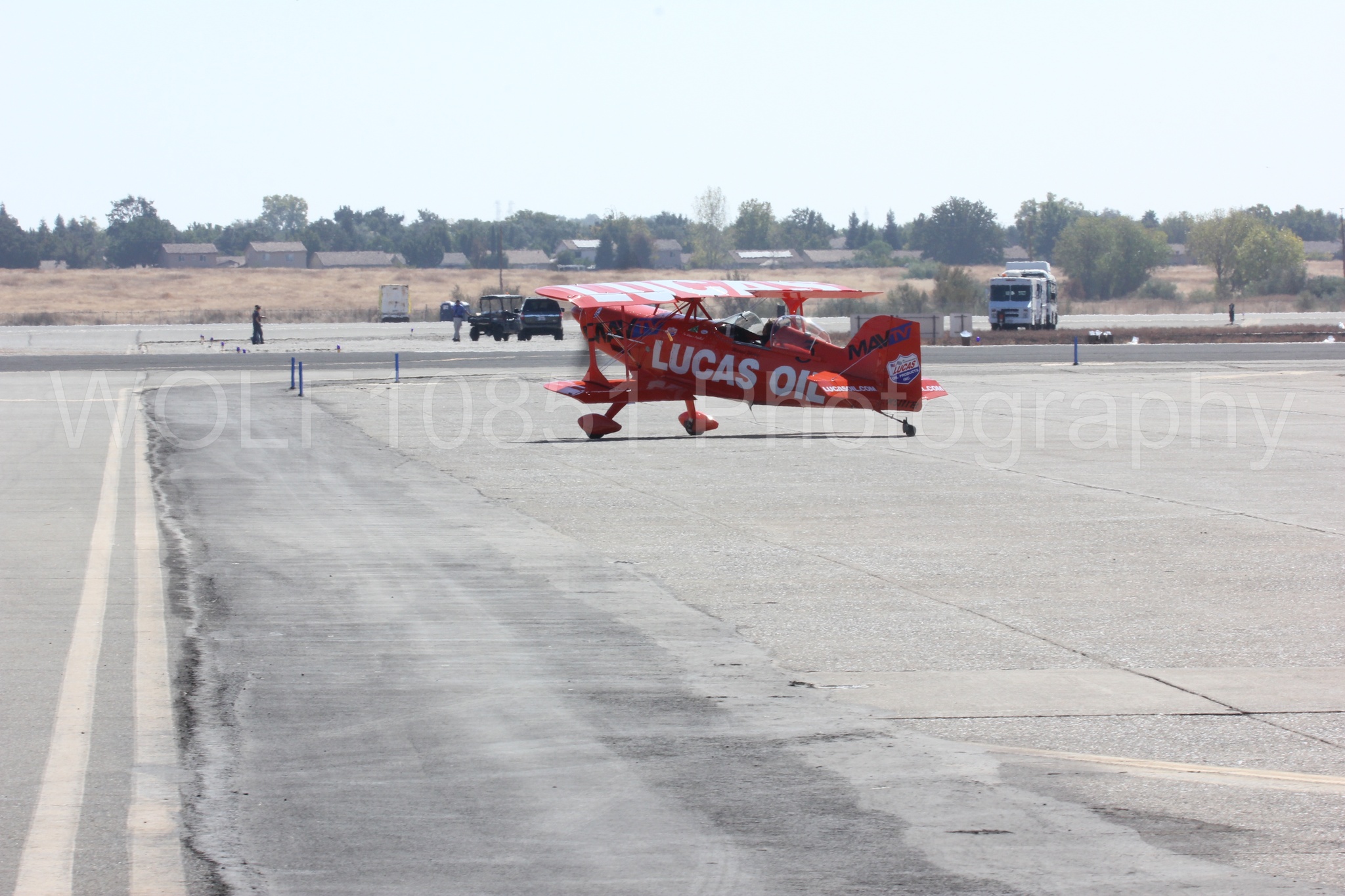 Aviation photography by WOLF10851 featuring Pitts S1-11b, California Capital Airshow 2016, Mike Wiskus, Lucas Oil.