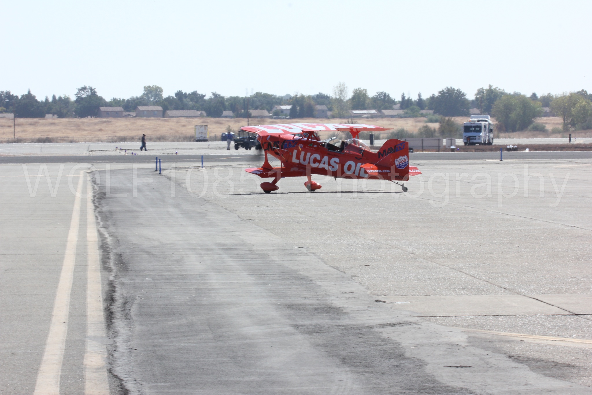Aviation photography by WOLF10851 featuring Pitts S1-11b, California Capital Airshow 2016, Mike Wiskus, Lucas Oil.
