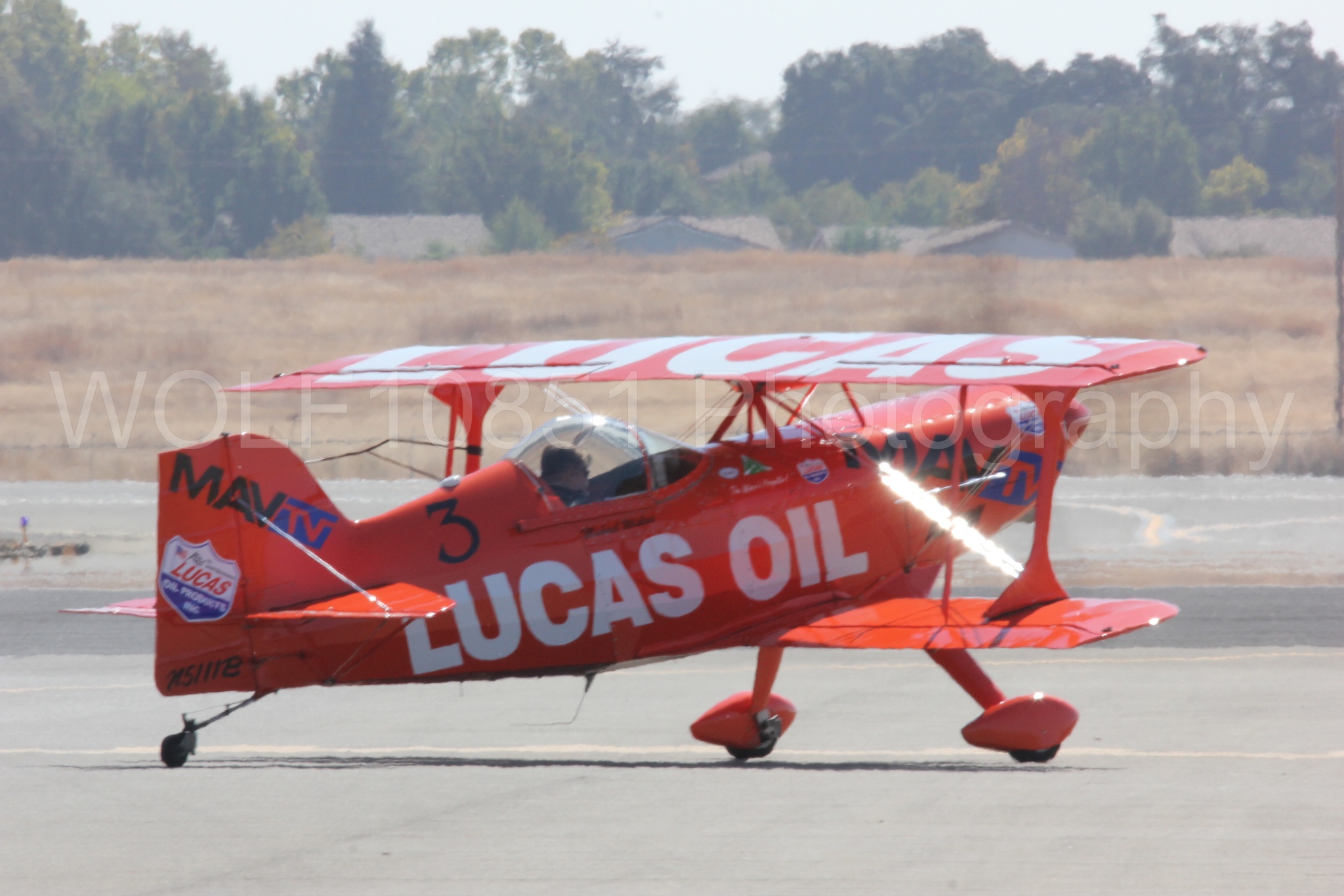 Aviation photography by WOLF10851 featuring Pitts S1-11b, California Capital Airshow 2016, Mike Wiskus, Lucas Oil.
