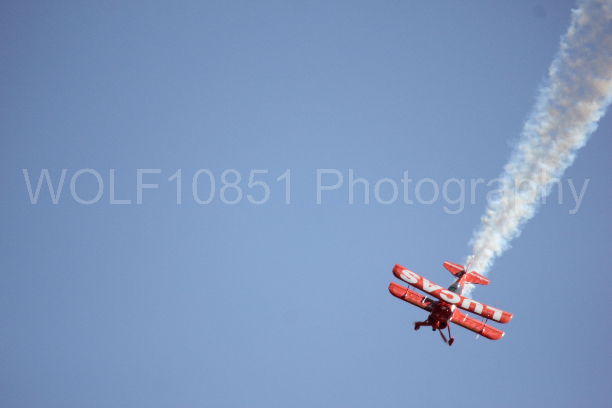 Aviation photography by WOLF10851 featuring Pitts S1-11b, California Capital Airshow 2016, Mike Wiskus, Lucas Oil.