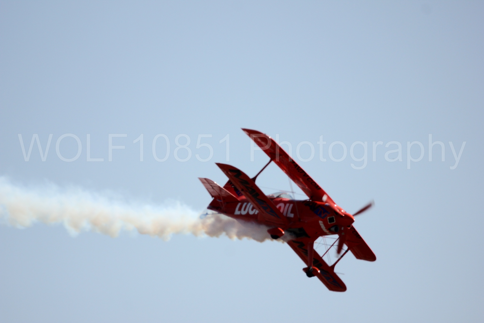 Aviation photography by WOLF10851 featuring Pitts S1-11b, California Capital Airshow 2016, Mike Wiskus, Lucas Oil.