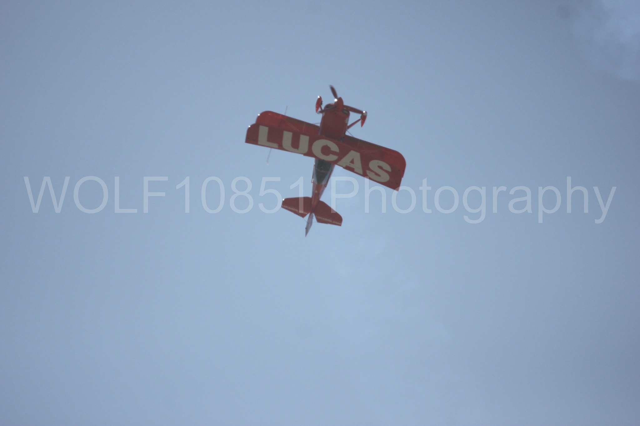 Aviation photography by WOLF10851 featuring Pitts S1-11b, California Capital Airshow 2016, Mike Wiskus, Lucas Oil.