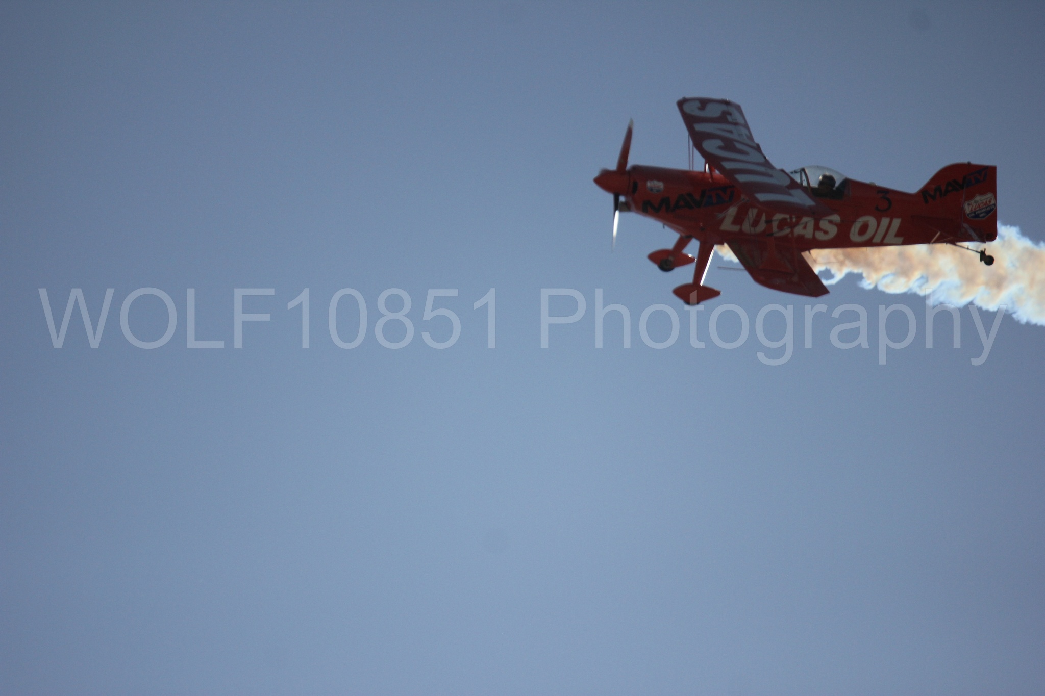 Aviation photography by WOLF10851 featuring Pitts S1-11b, California Capital Airshow 2016, Mike Wiskus, Lucas Oil.