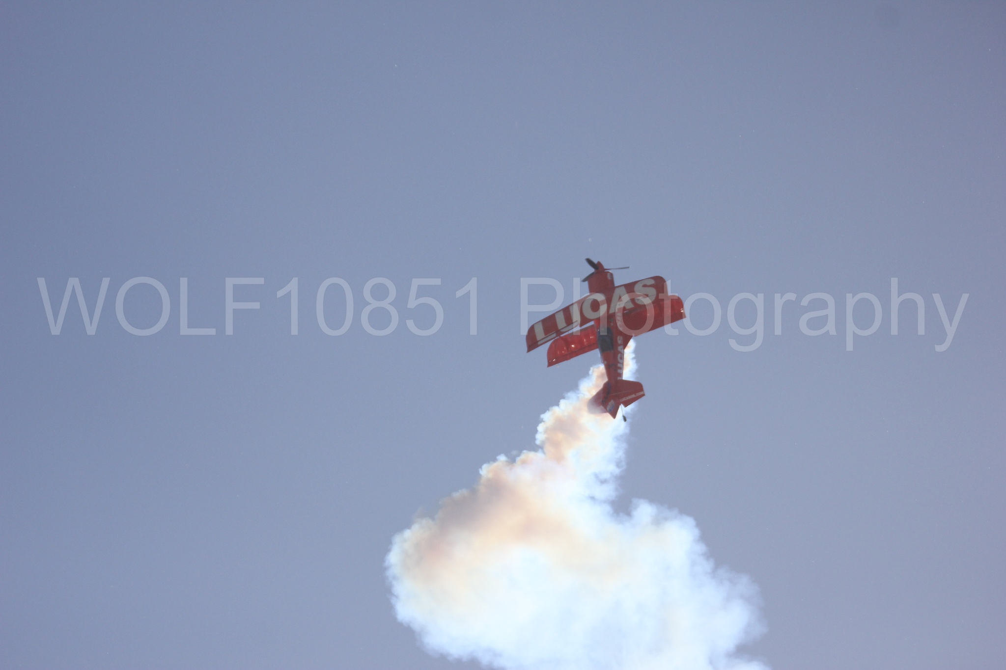 Aviation photography by WOLF10851 featuring Pitts S1-11b, California Capital Airshow 2016, Mike Wiskus, Lucas Oil.