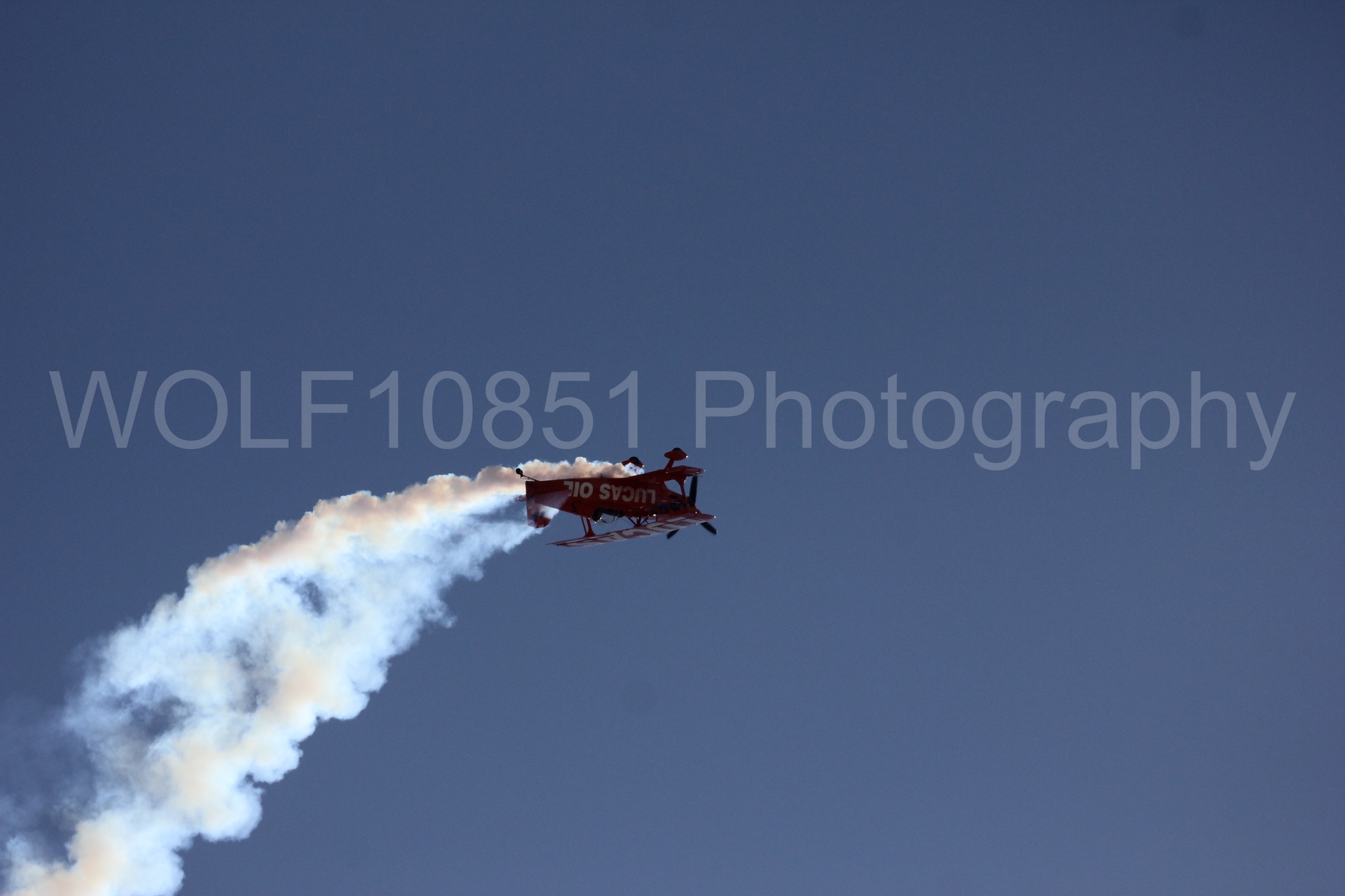 Aviation photography by WOLF10851 featuring Pitts S1-11b, California Capital Airshow 2016, Mike Wiskus, Lucas Oil.