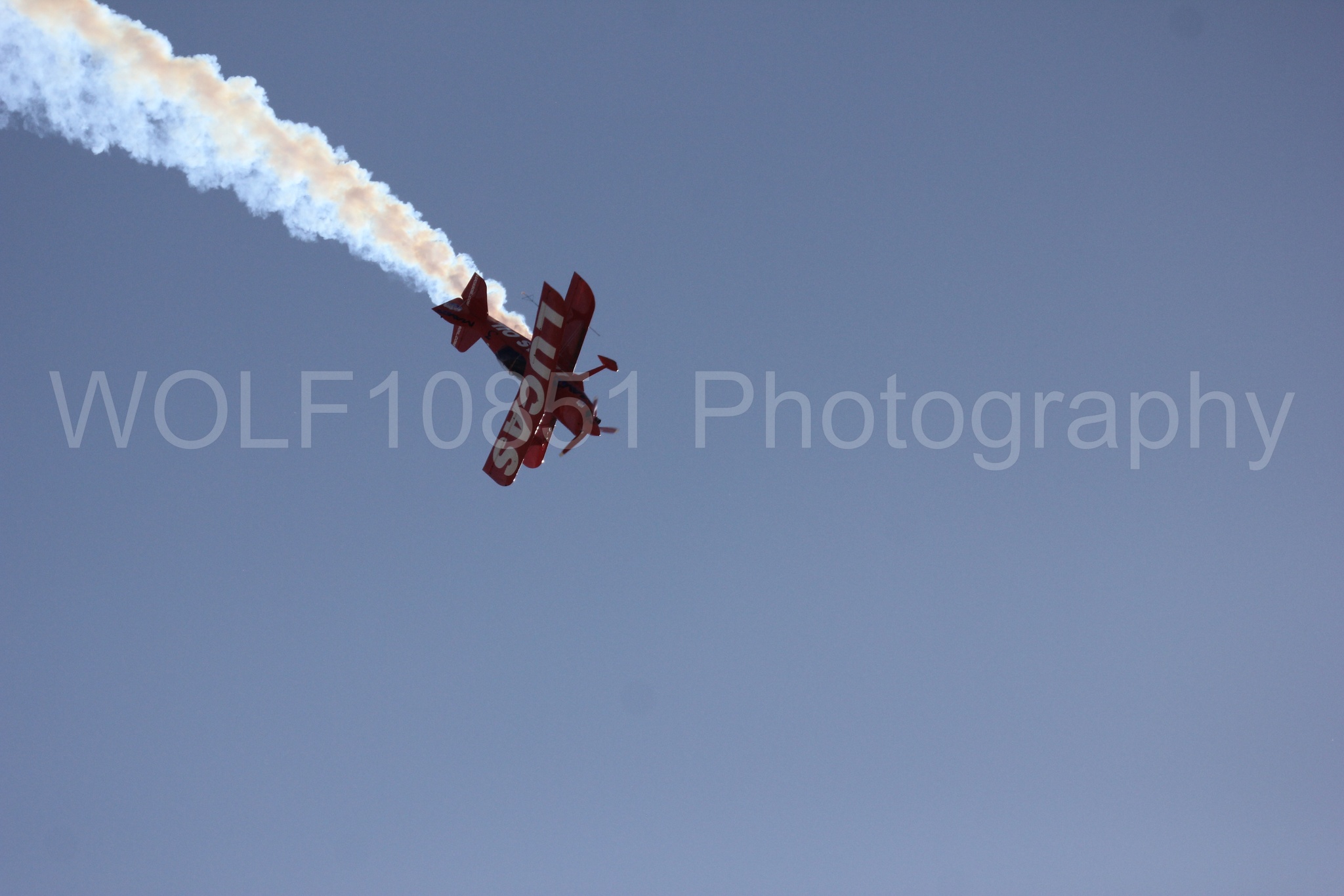 Aviation photography by WOLF10851 featuring Pitts S1-11b, California Capital Airshow 2016, Mike Wiskus, Lucas Oil.