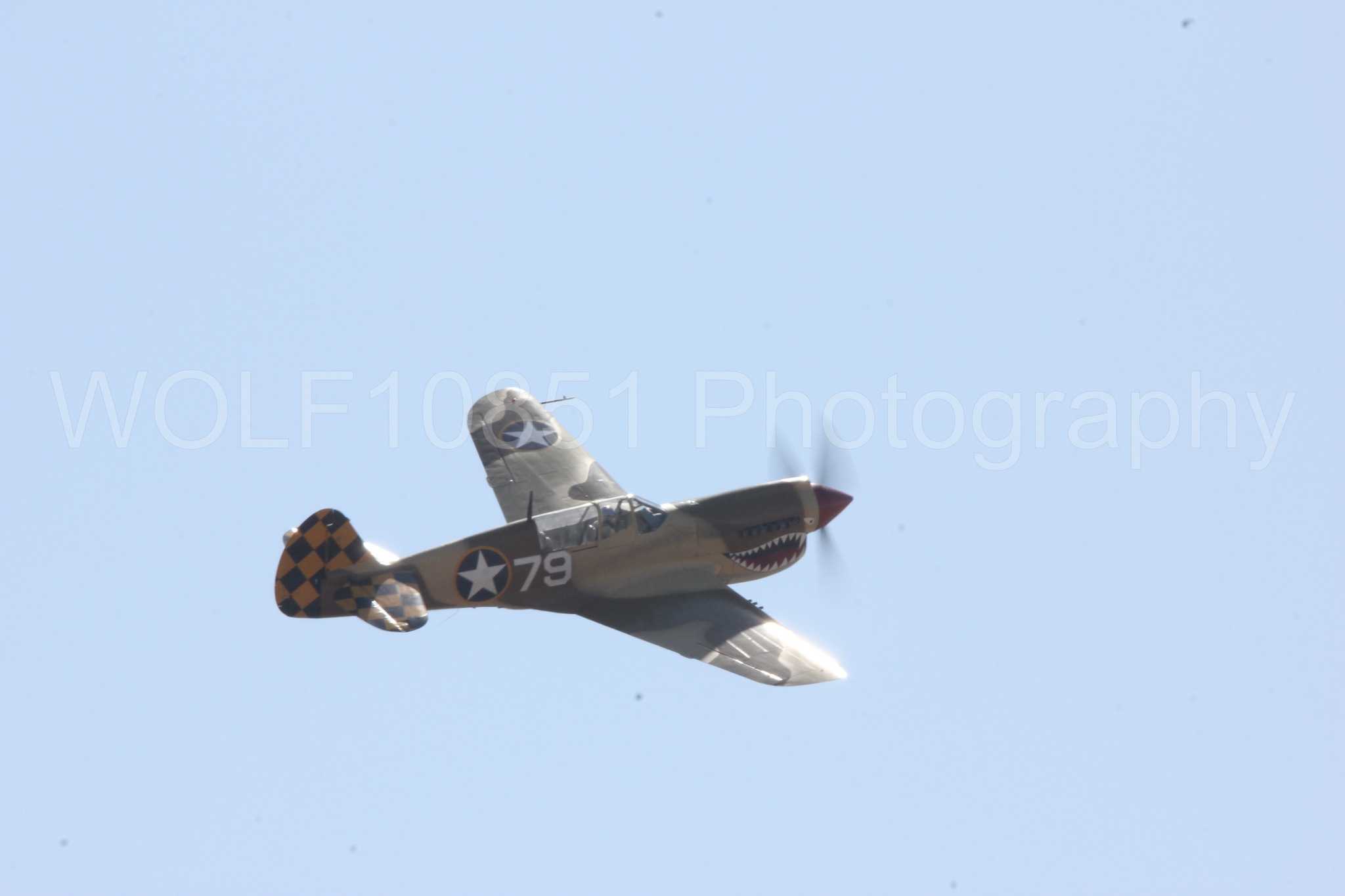 Aviation photography by WOLF10851 featuring Curtis P-40 Warhawk, California Capital Airshow 2016.
