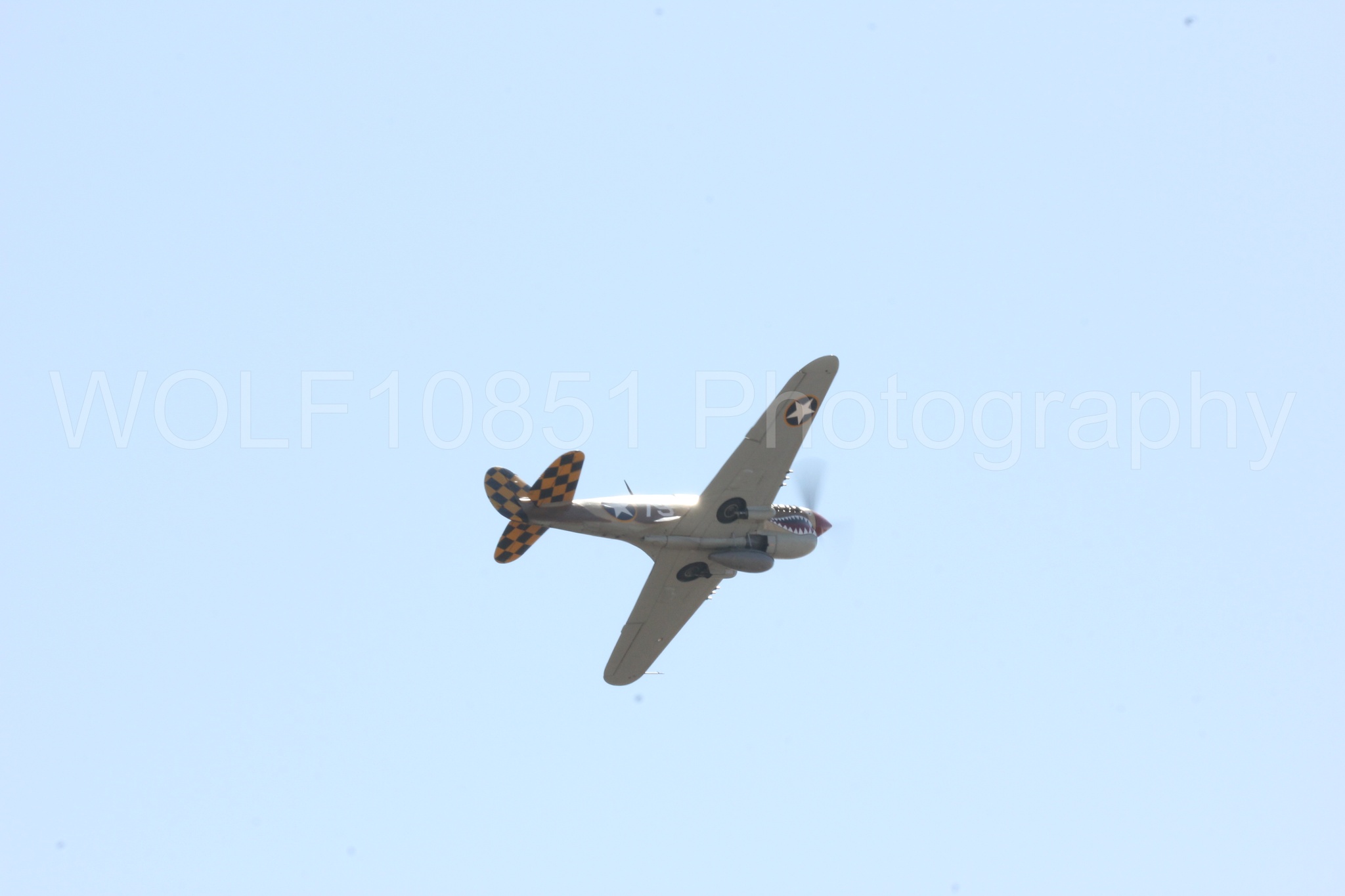 Aviation photography by WOLF10851 featuring Curtis P-40 Warhawk, California Capital Airshow 2016.