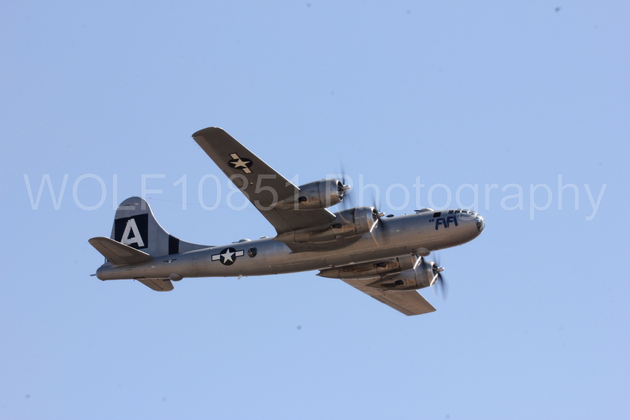 Aviation photography by WOLF10851 featuring California Capital Airshow 2016, B-29 SuperFortress, FIFI.