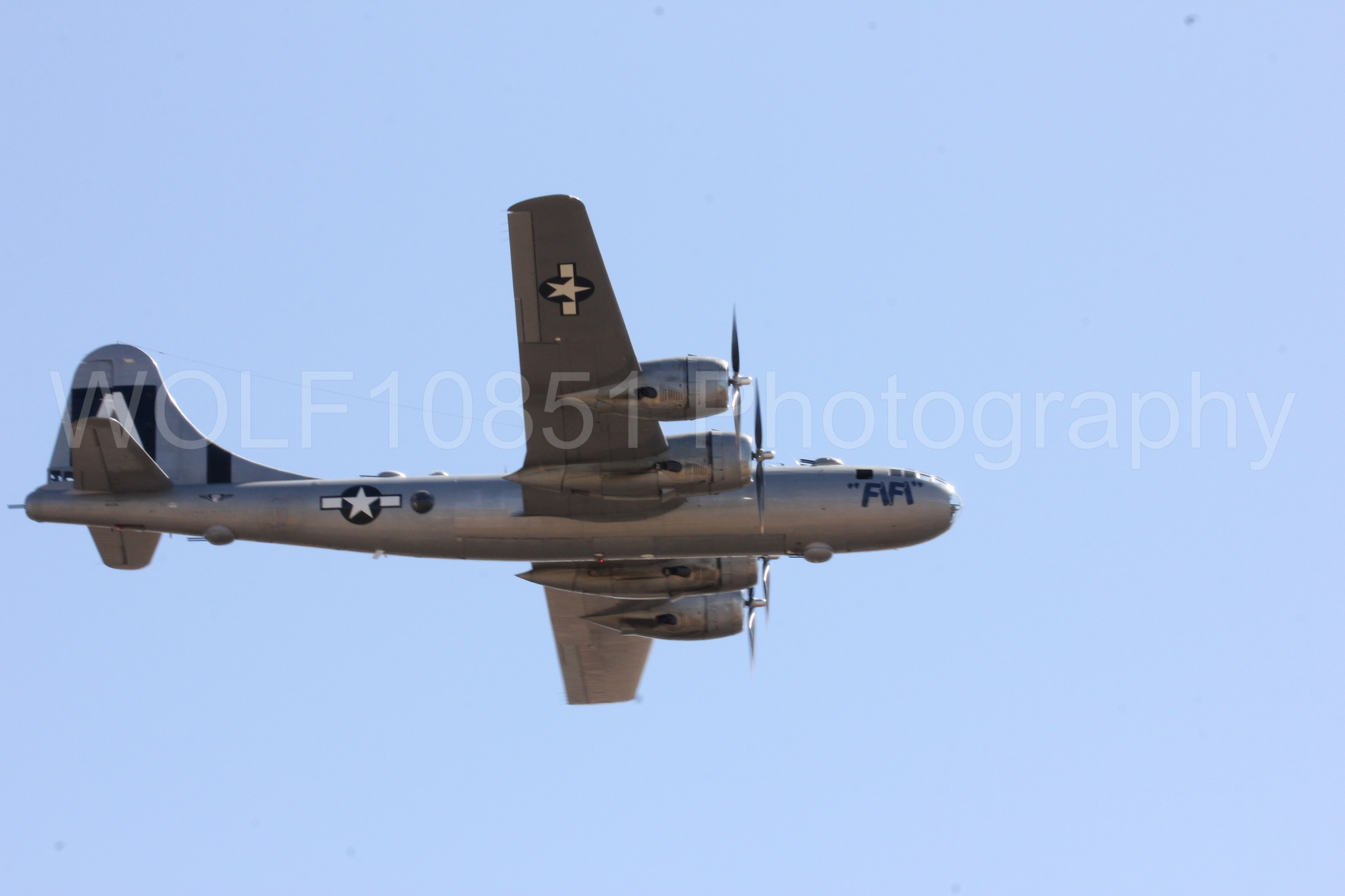 Aviation photography by WOLF10851 featuring California Capital Airshow 2016, B-29 SuperFortress, FIFI.