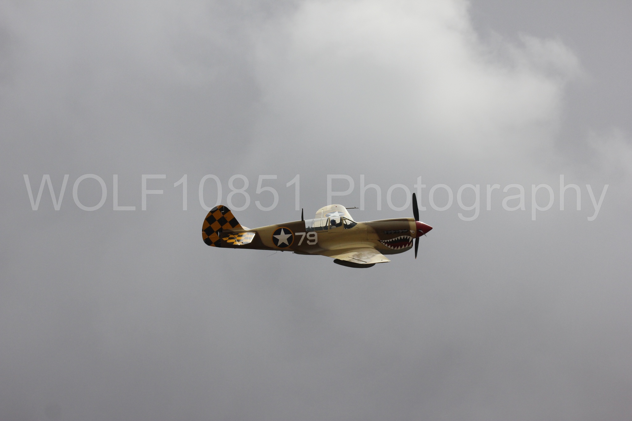 Aviation photography by WOLF10851 featuring Curtis P-40 Warhawk, California Capital Airshow 2016.