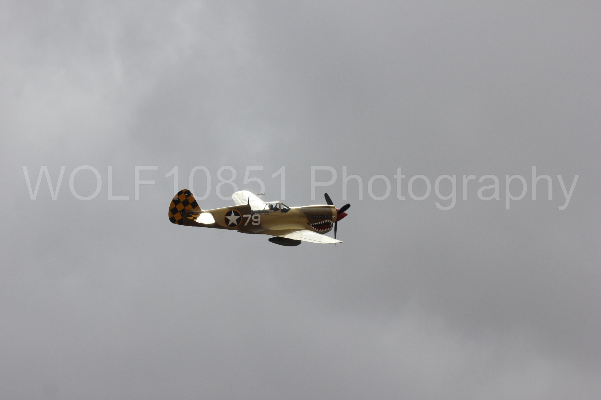 Aviation photography by WOLF10851 featuring Curtis P-40 Warhawk, California Capital Airshow 2016.