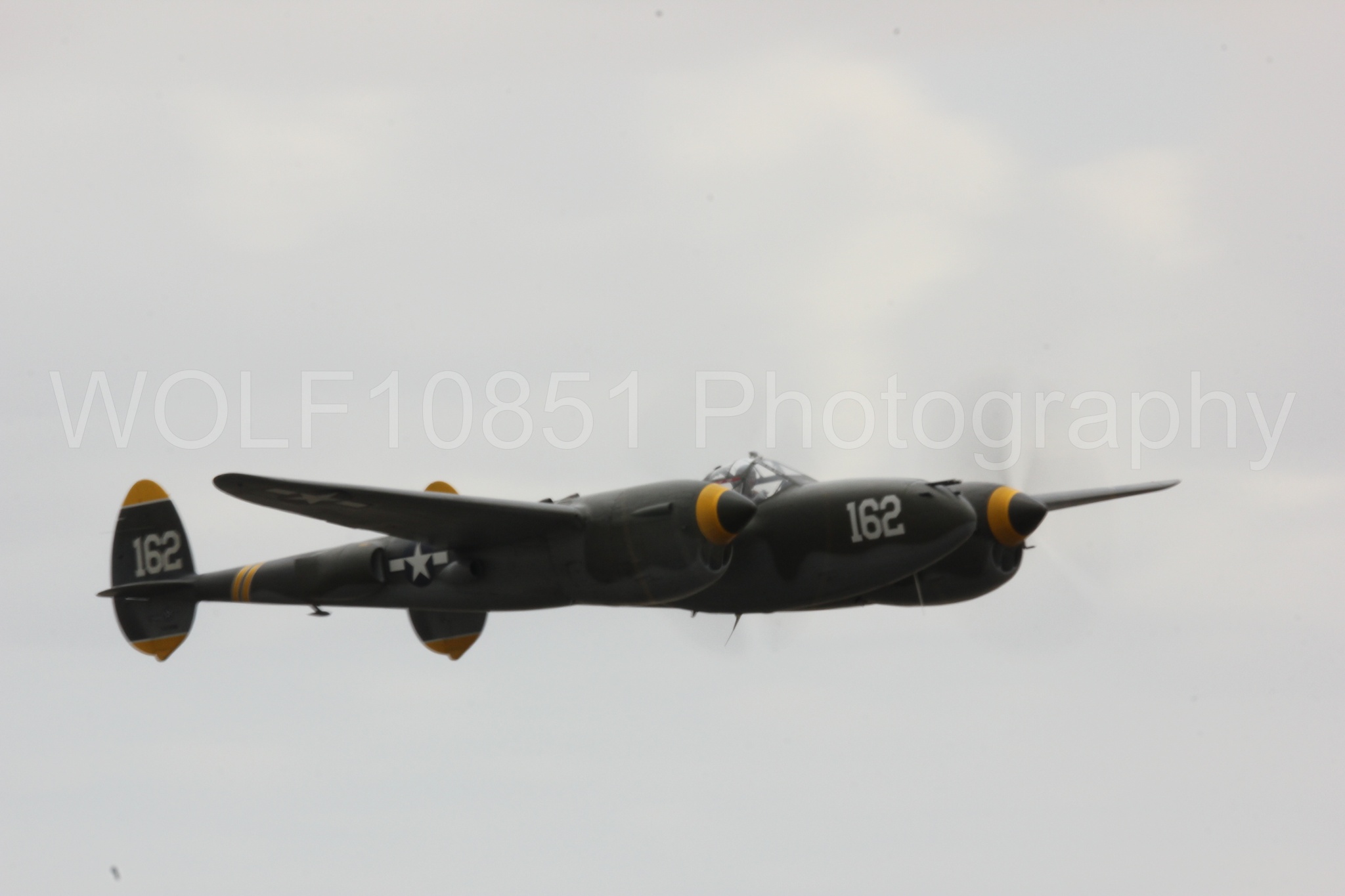Aviation photography by WOLF10851 featuring P-38 Lightning, California Capital Airshow 2016, 23 Skidoo.