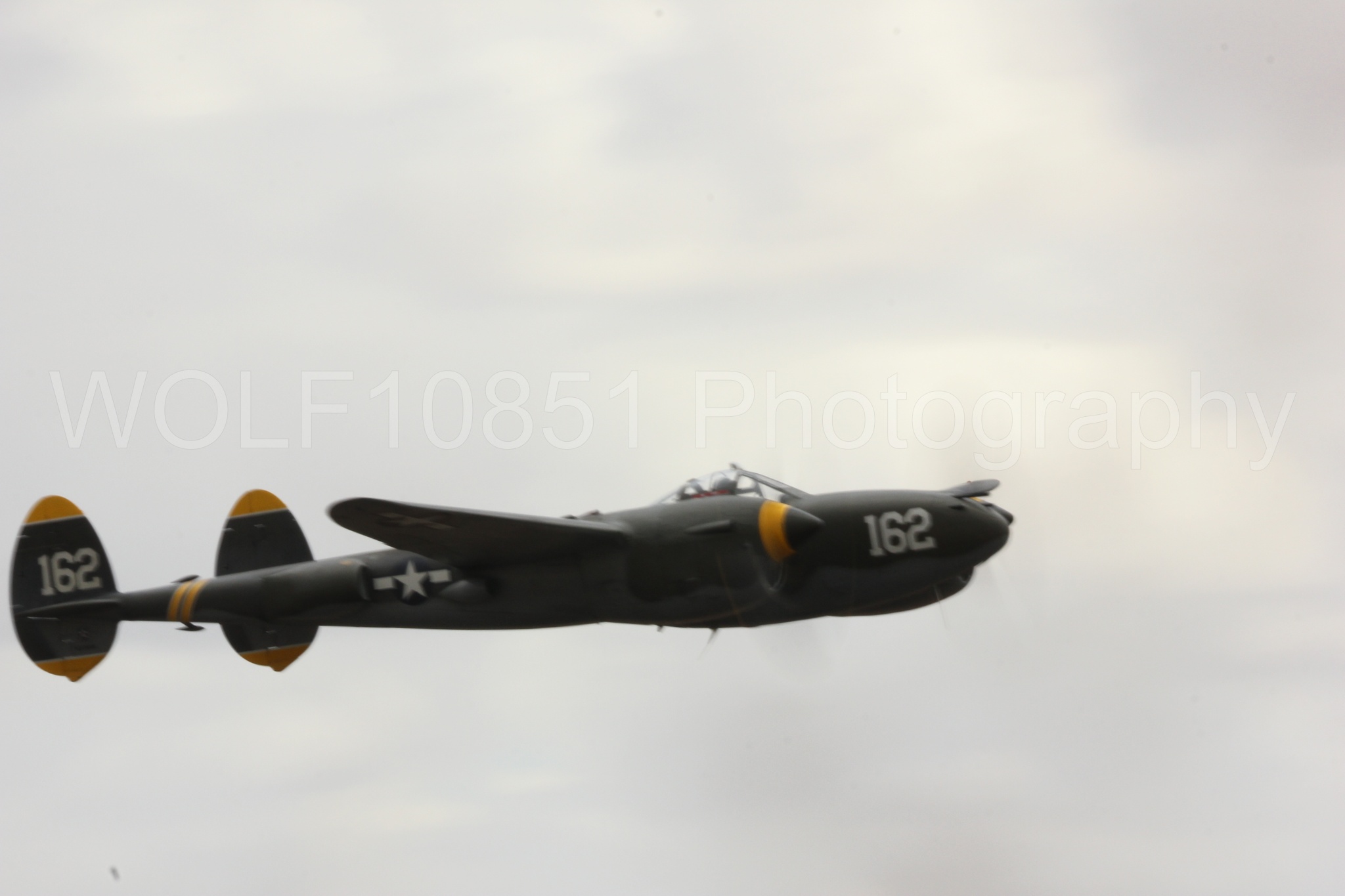Aviation photography by WOLF10851 featuring P-38 Lightning, California Capital Airshow 2016, 23 Skidoo.