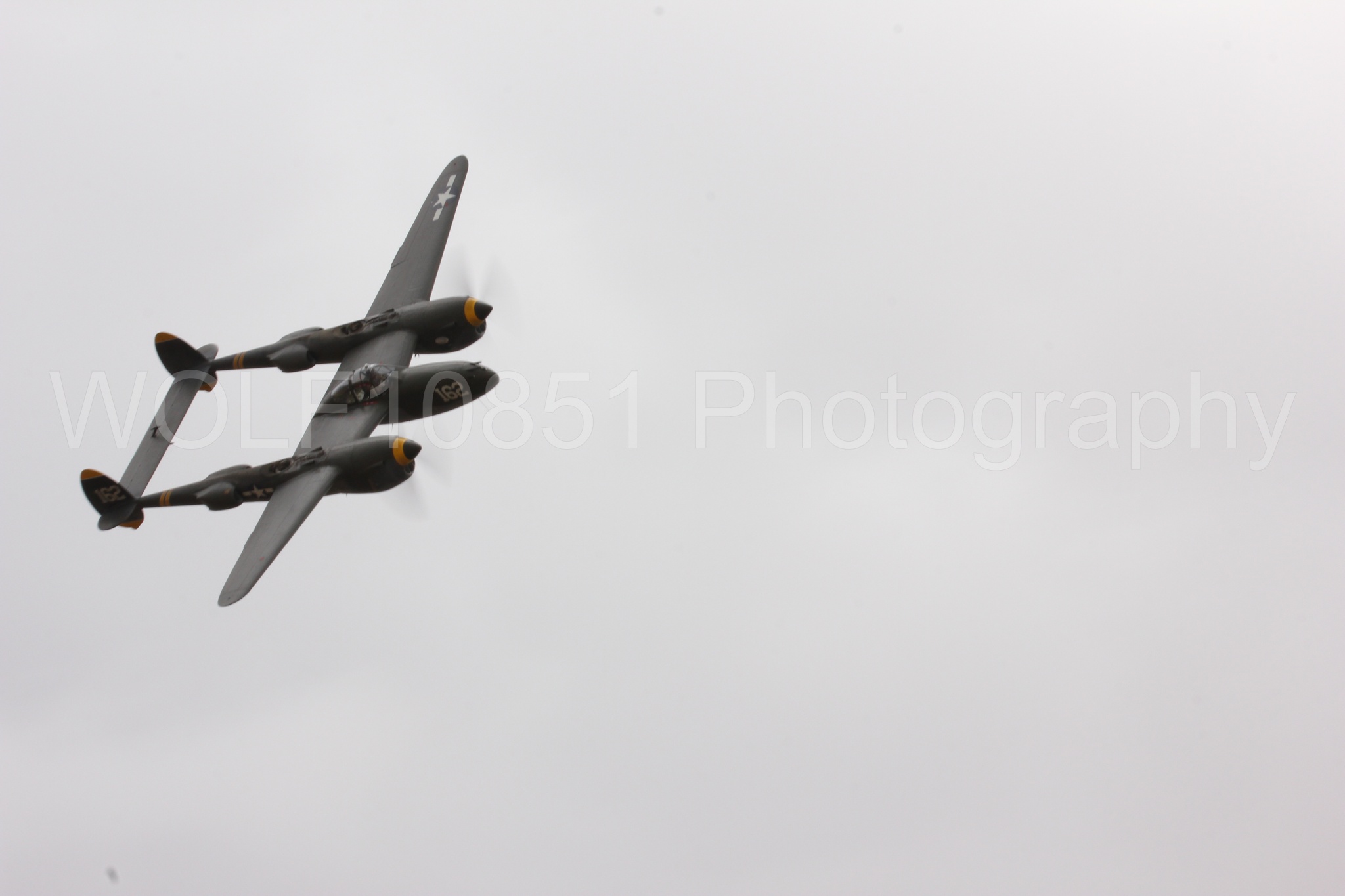 Aviation photography by WOLF10851 featuring P-38 Lightning, California Capital Airshow 2016, 23 Skidoo.