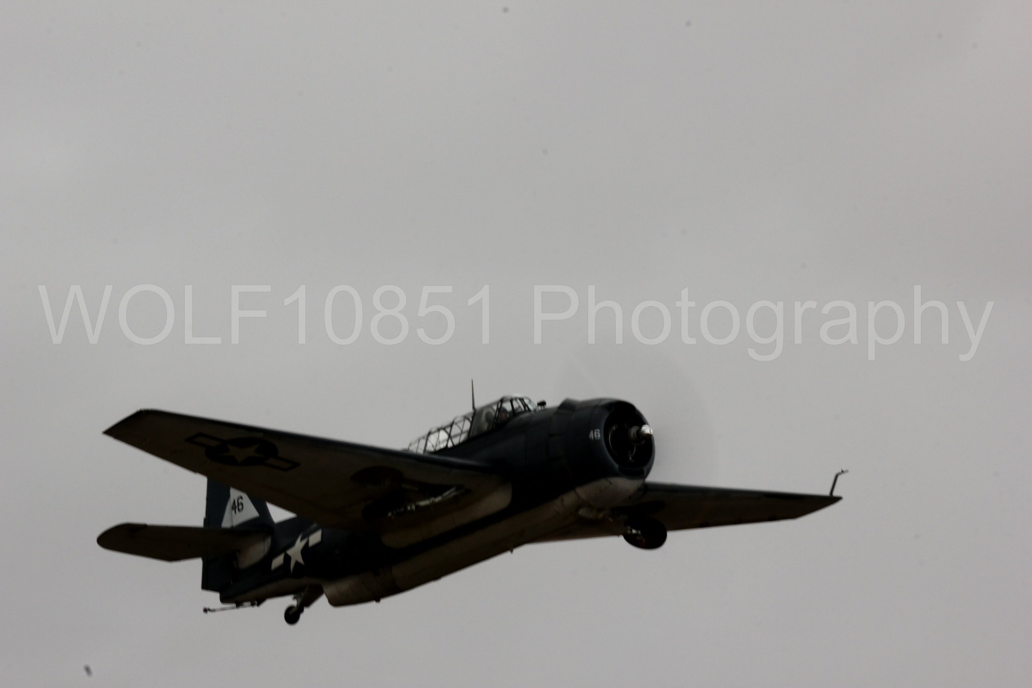 Aviation photography by WOLF10851 featuring TBM-3E Avenger, California Capital Airshow 2016, Grumman TBF Avenger.