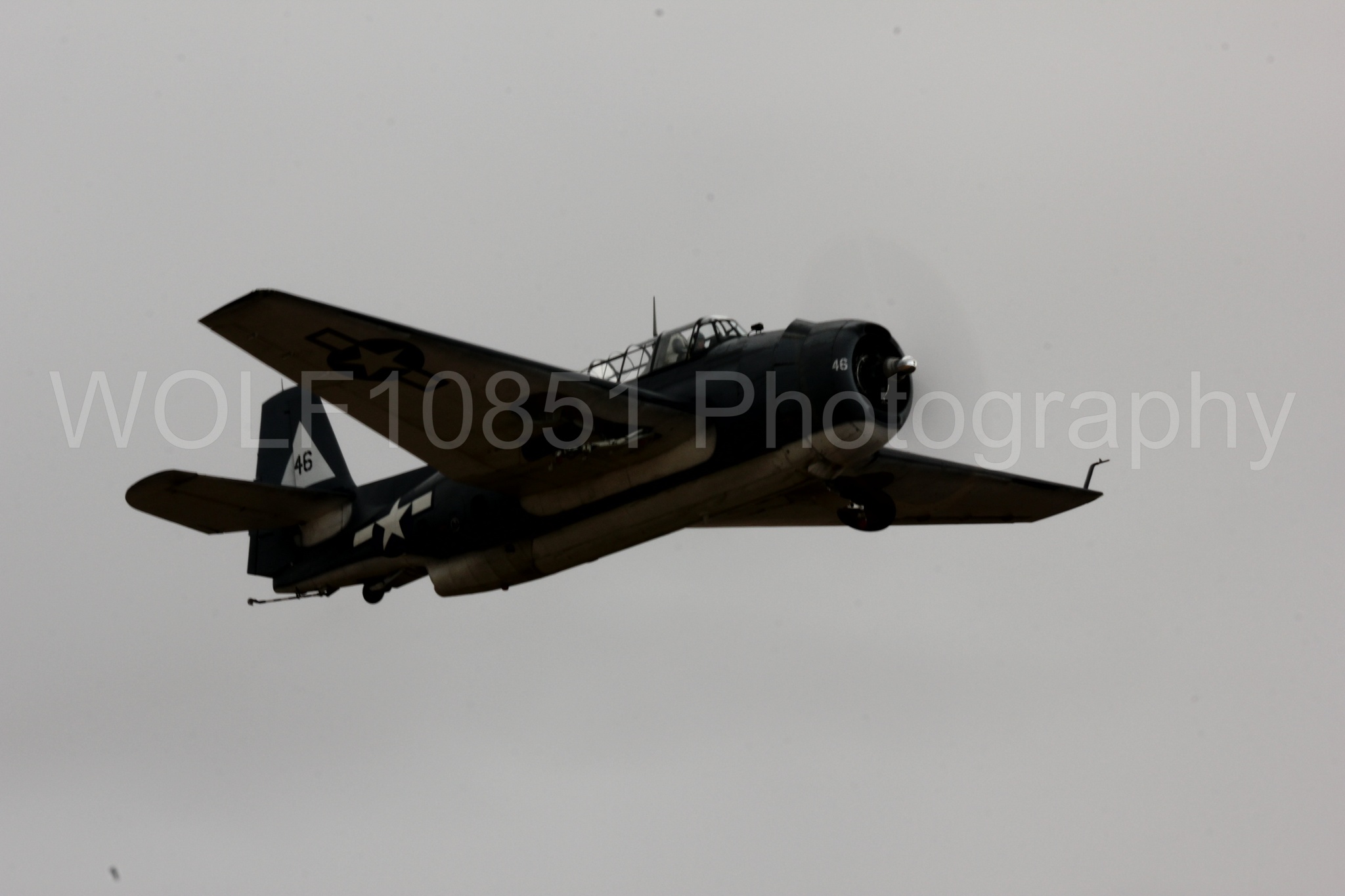 Aviation photography by WOLF10851 featuring TBM-3E Avenger, California Capital Airshow 2016, Grumman TBF Avenger.
